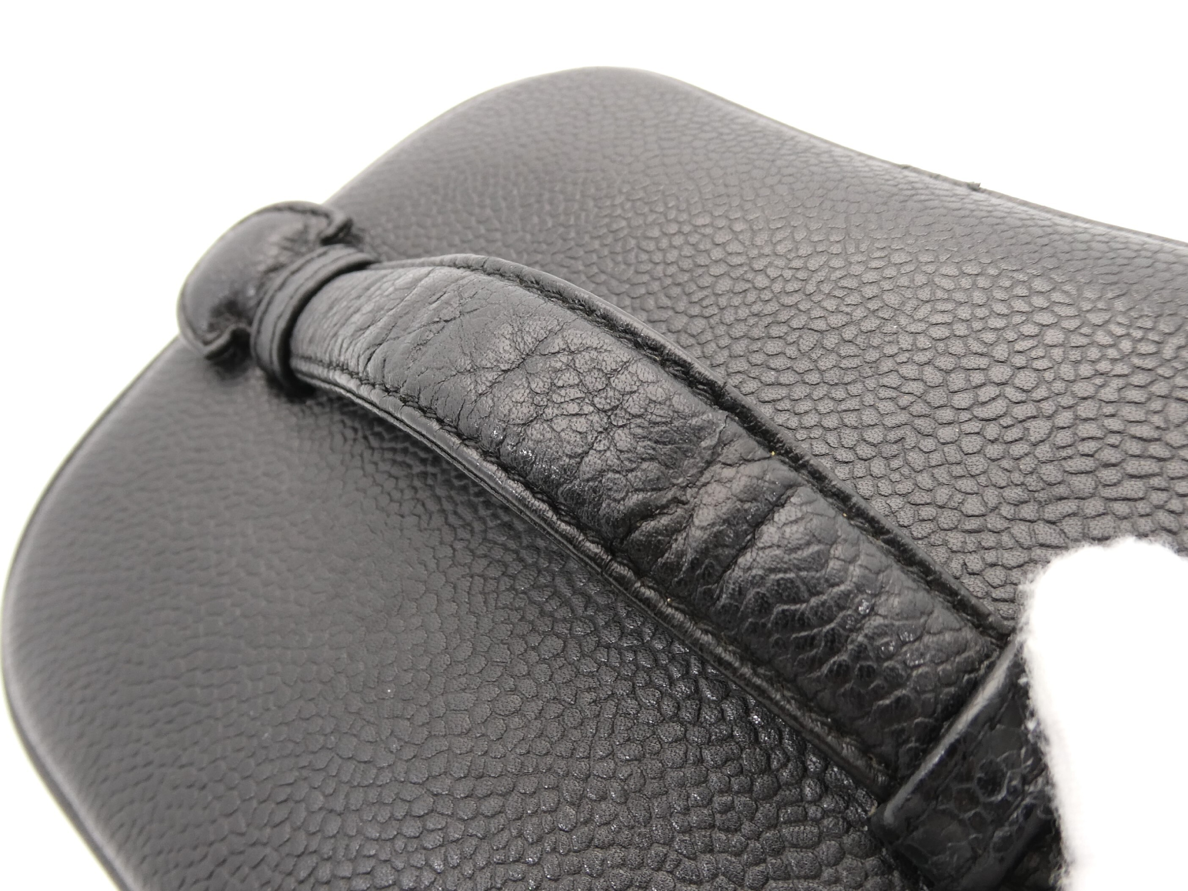Coco Mark Caviar Skin Vanity Bag — view 10