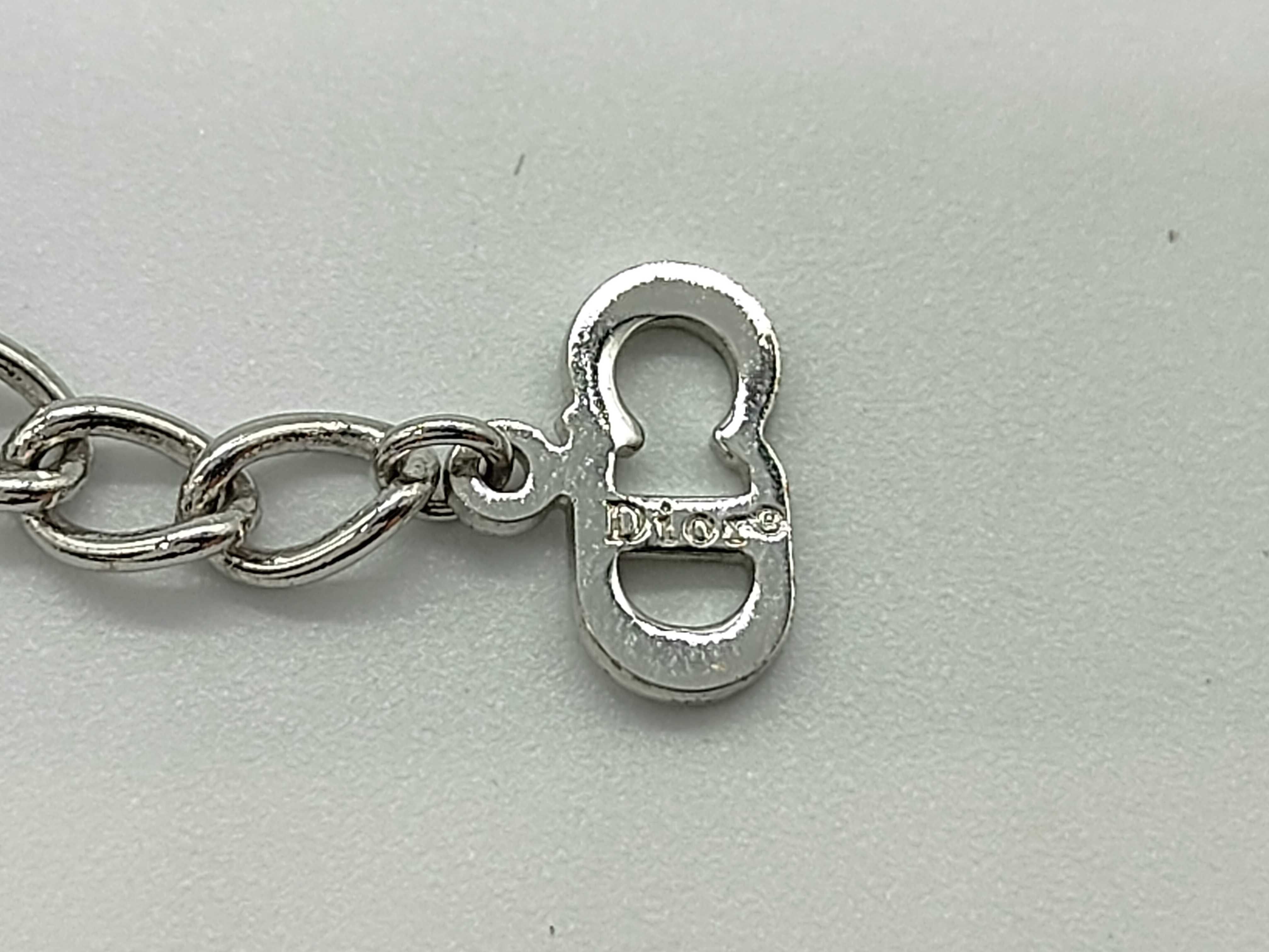 Trotter No. 2 Plate Pink Silver Necklace — view 5