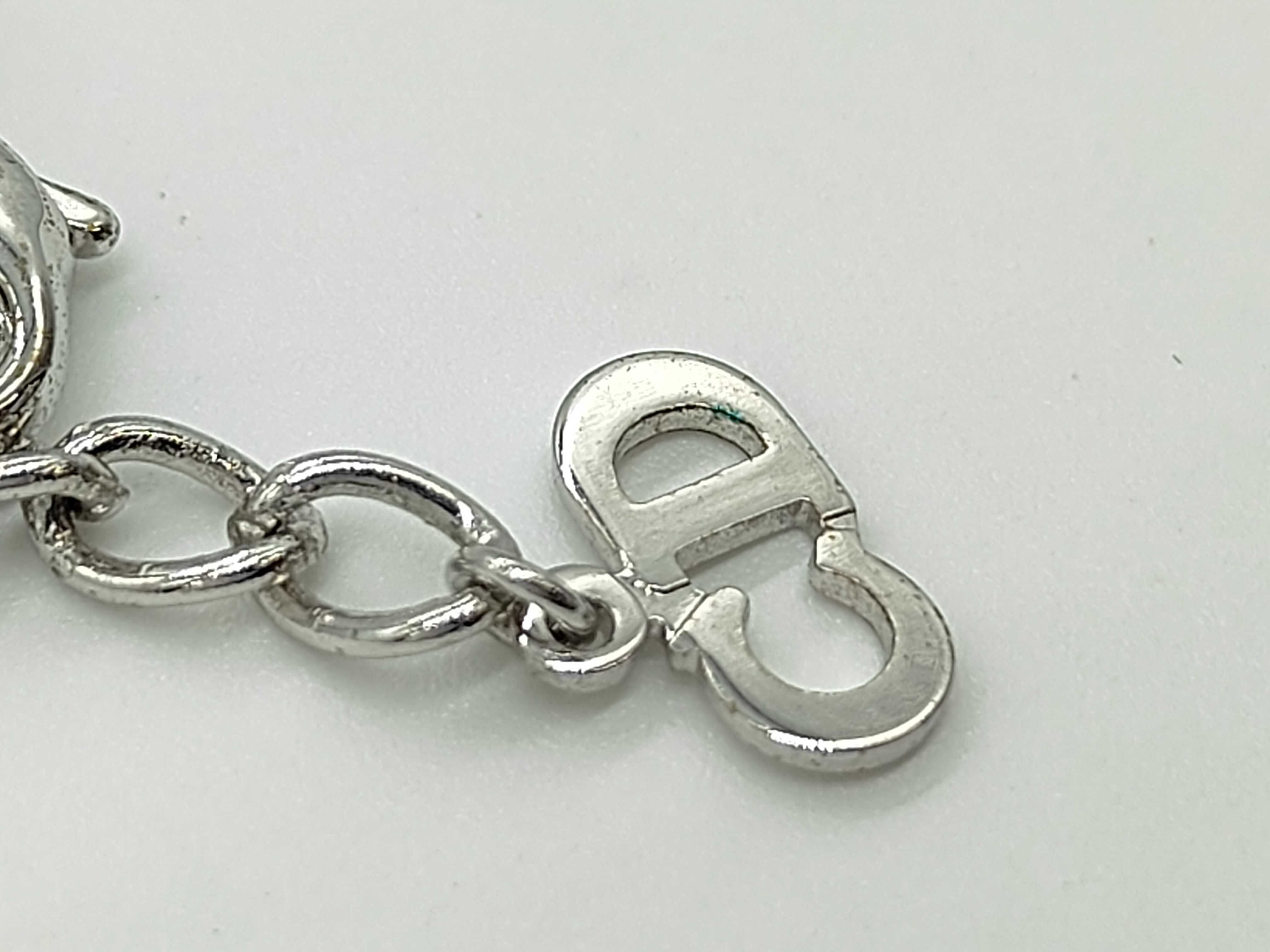 Trotter No. 2 Plate Pink Silver Necklace — view 8