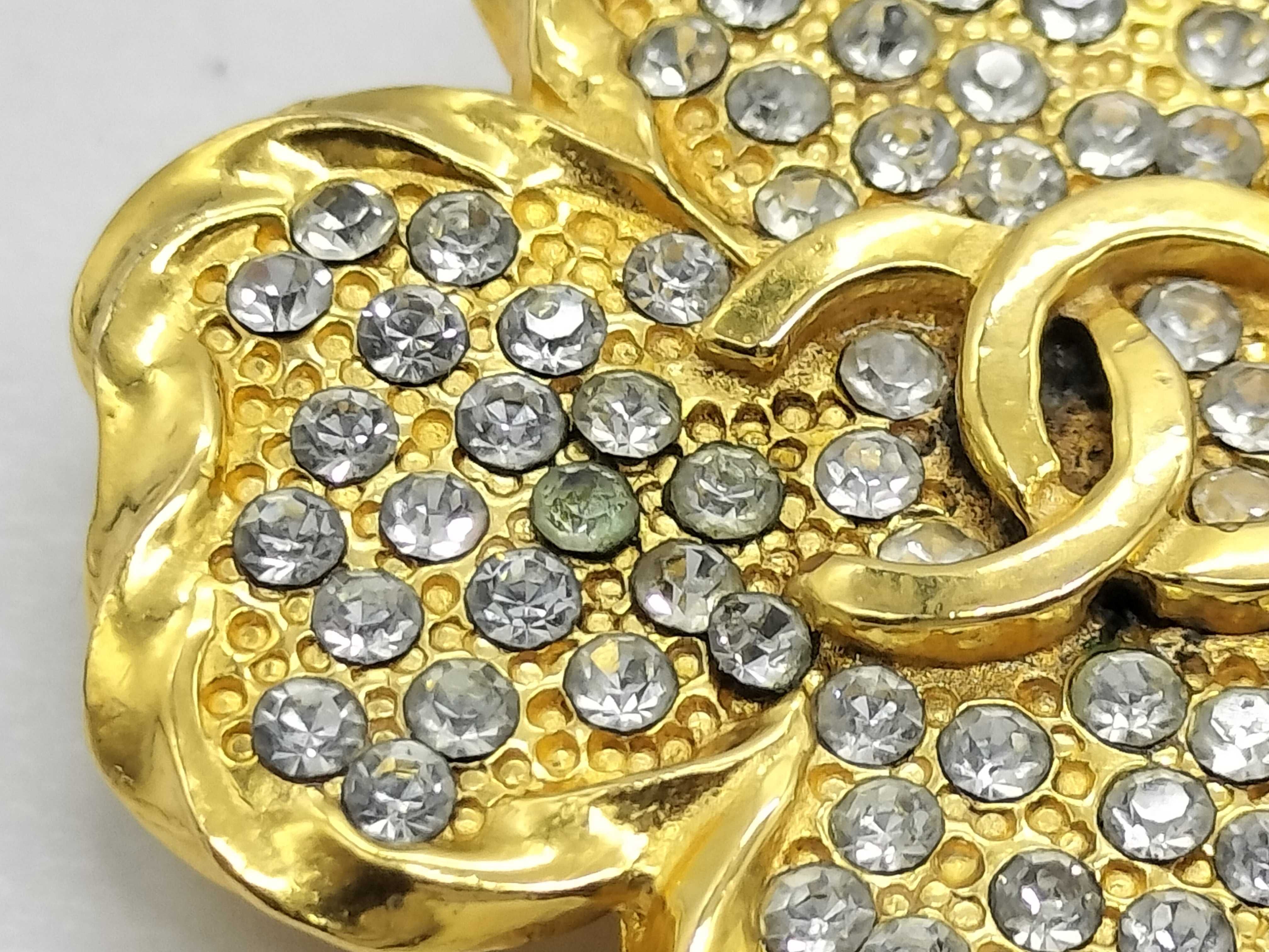 1086 Coco Flower Brooch Vintage Brooch — view 8