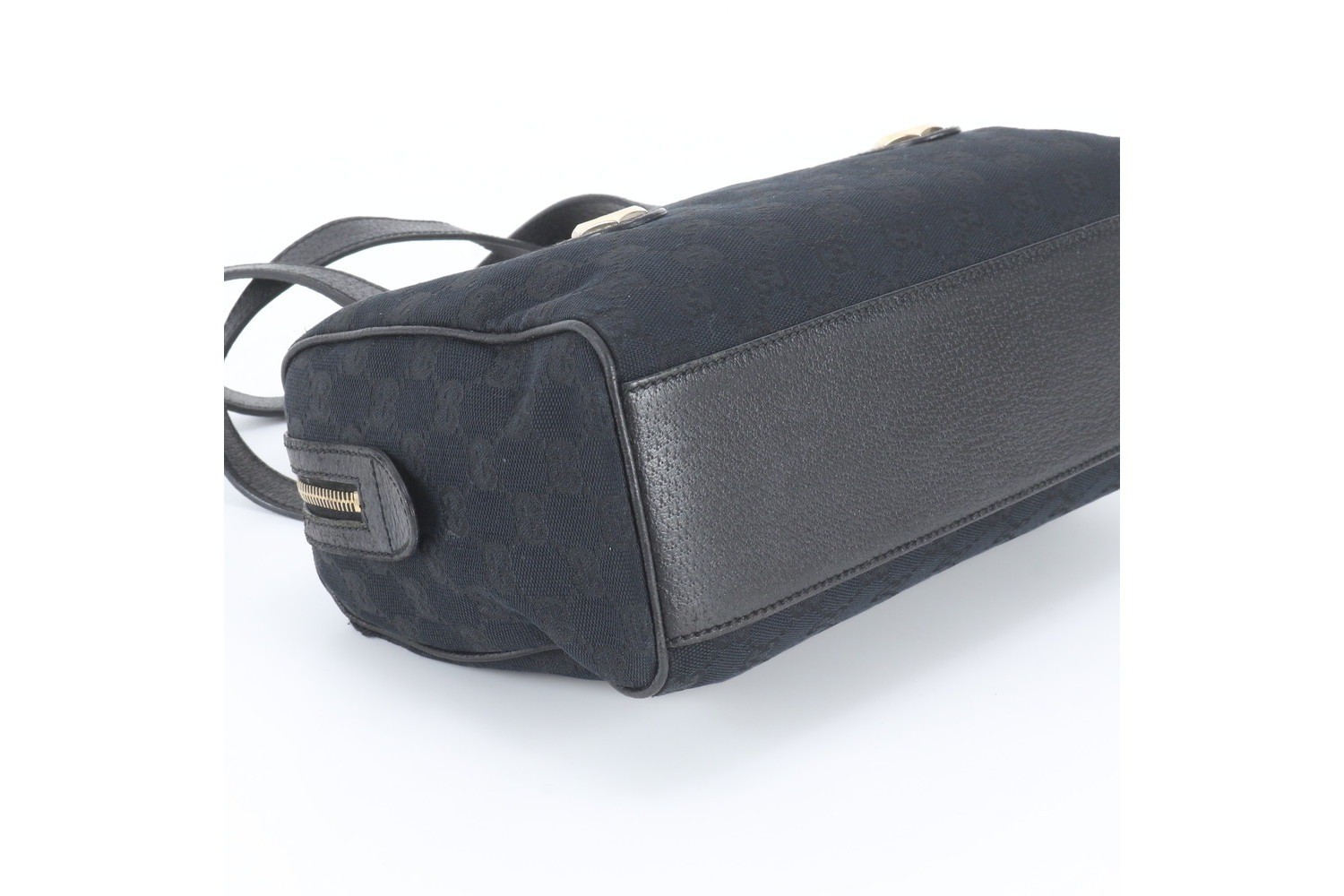 GG Canvas Mini Boston Bag 152457 Leather Shoulder Bag — view 5