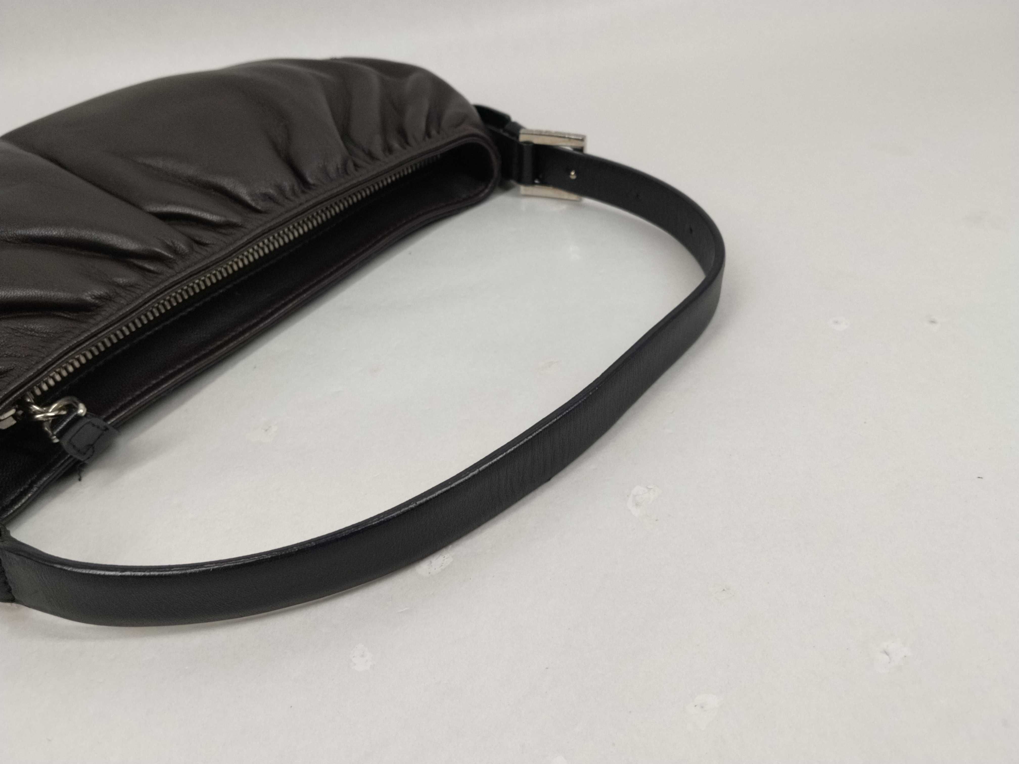Anagram Leather One-Shoulder Bag — view 7