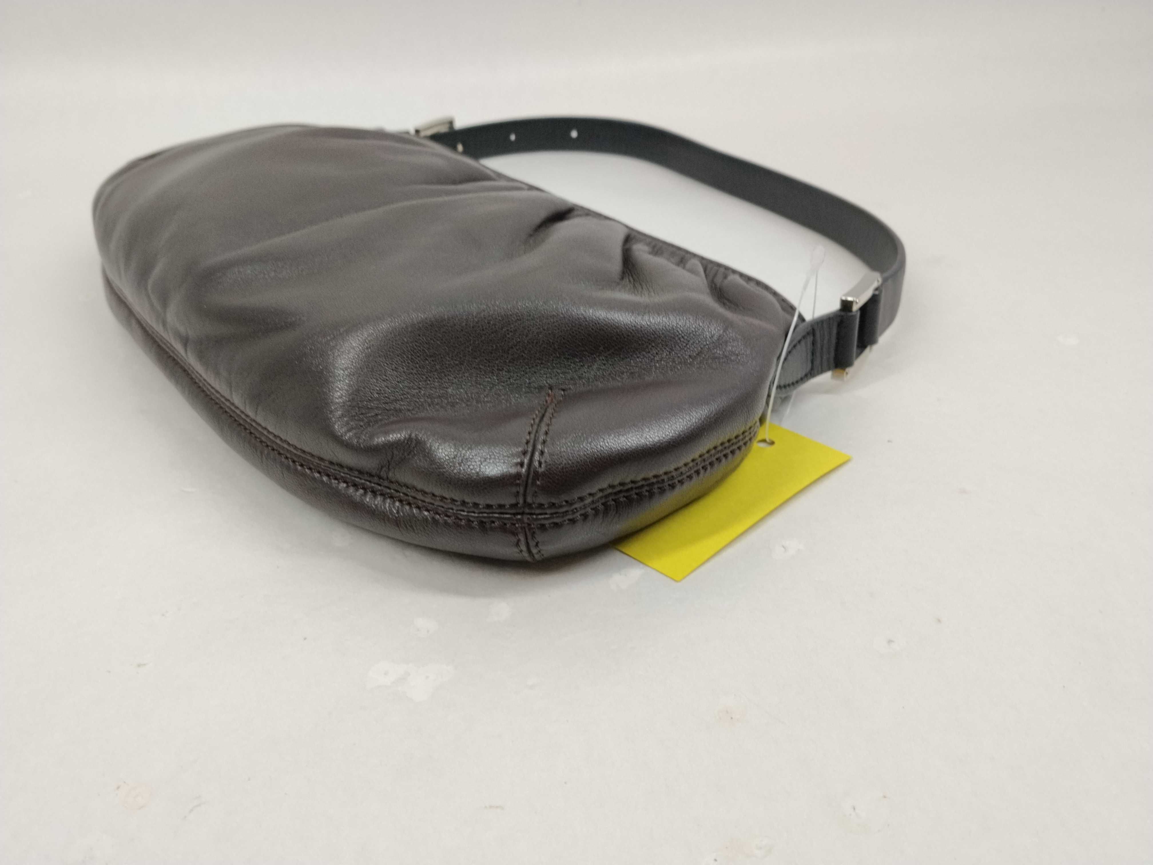 Anagram Leather One-Shoulder Bag — view 8