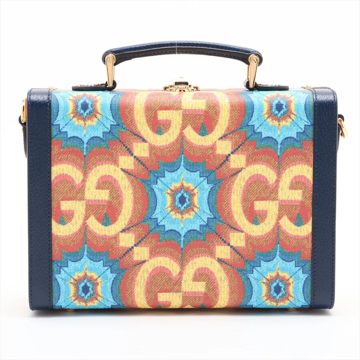 GG Kaleidoscope PVC x Leather 2-Way Handbag, Multicolor 633587 — view 2