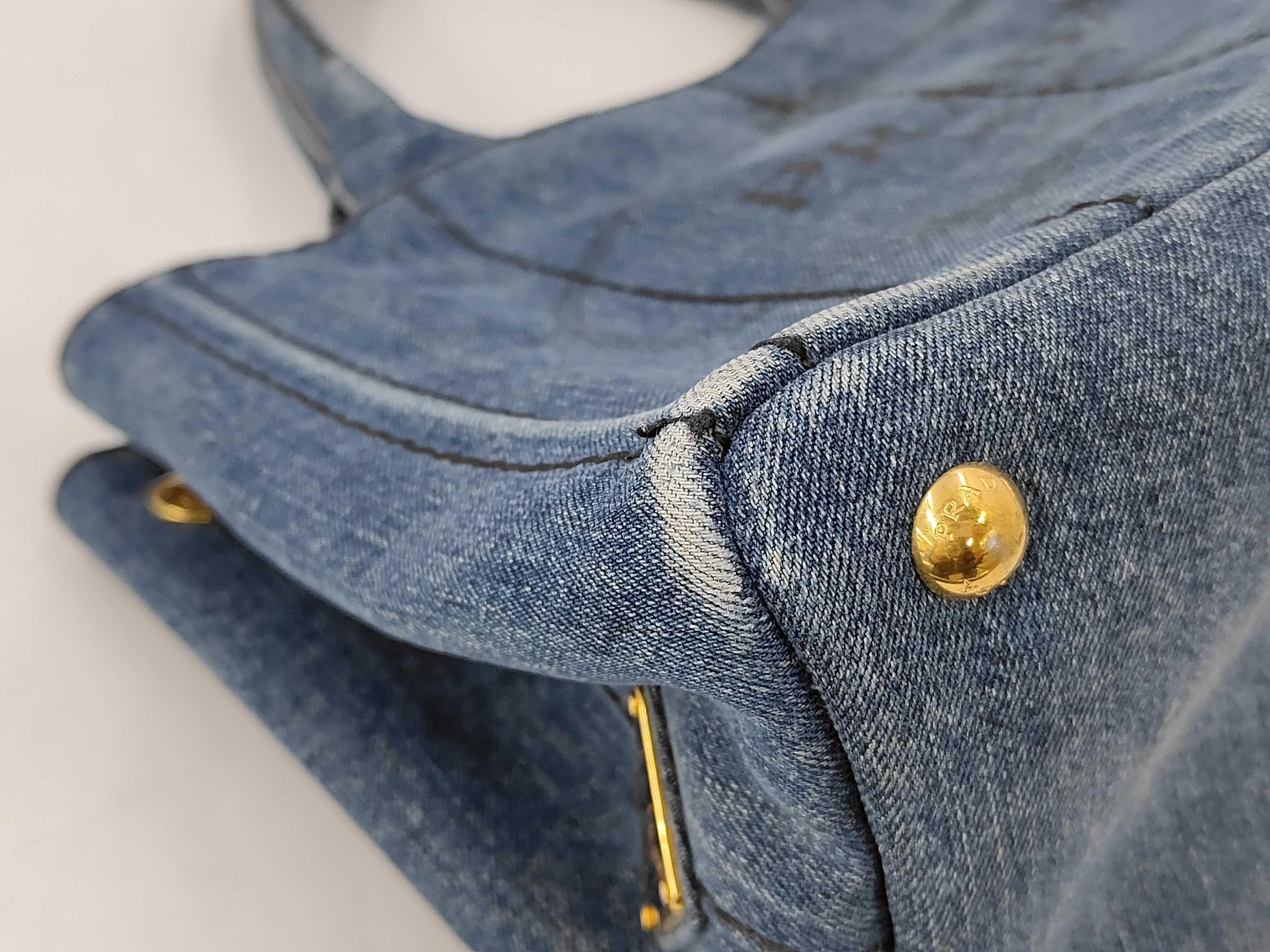 denim Canapa tote bag (with ST) — view 6
