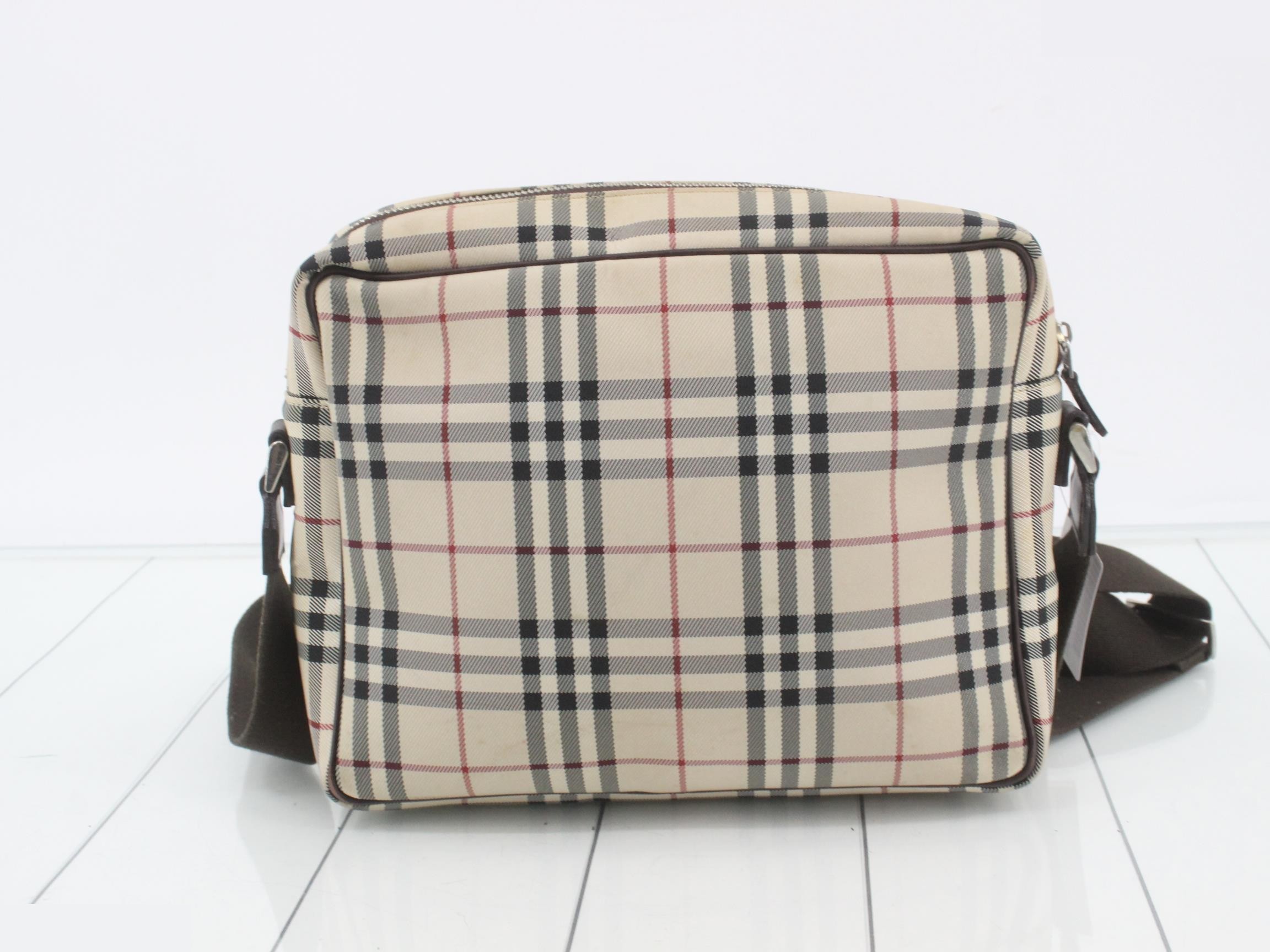 Nova check shoulder bag — view 2