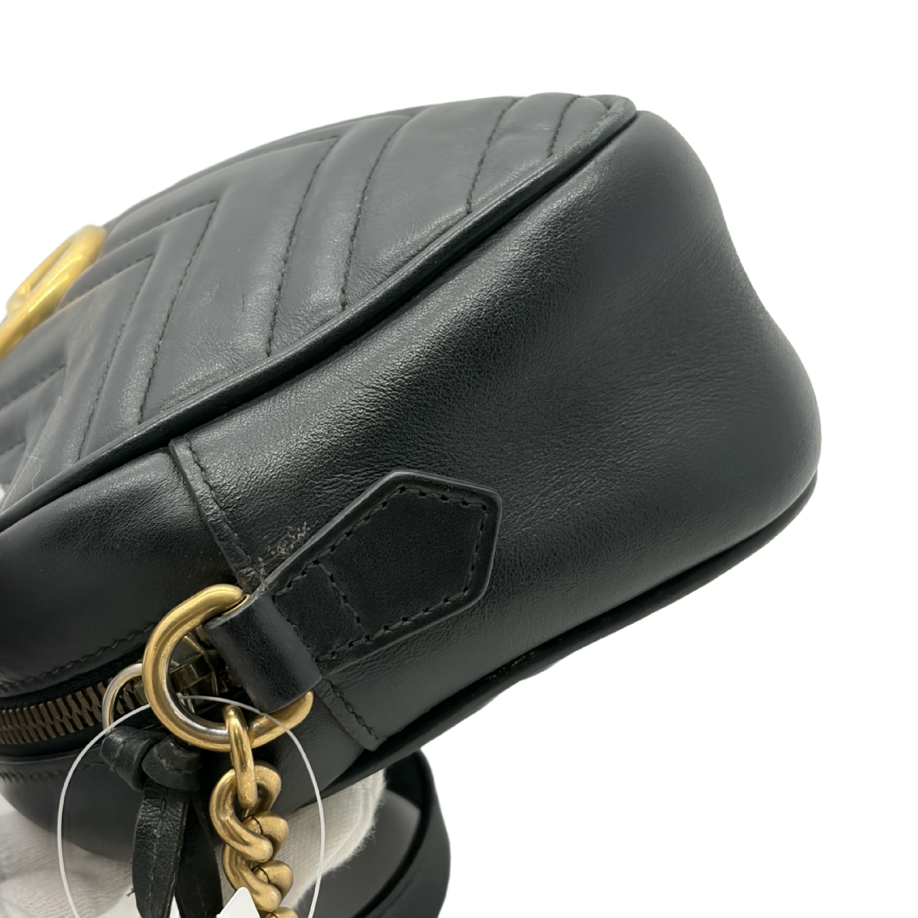 GG Marmont Camera Bag, Black Shoulder Bag — view 3