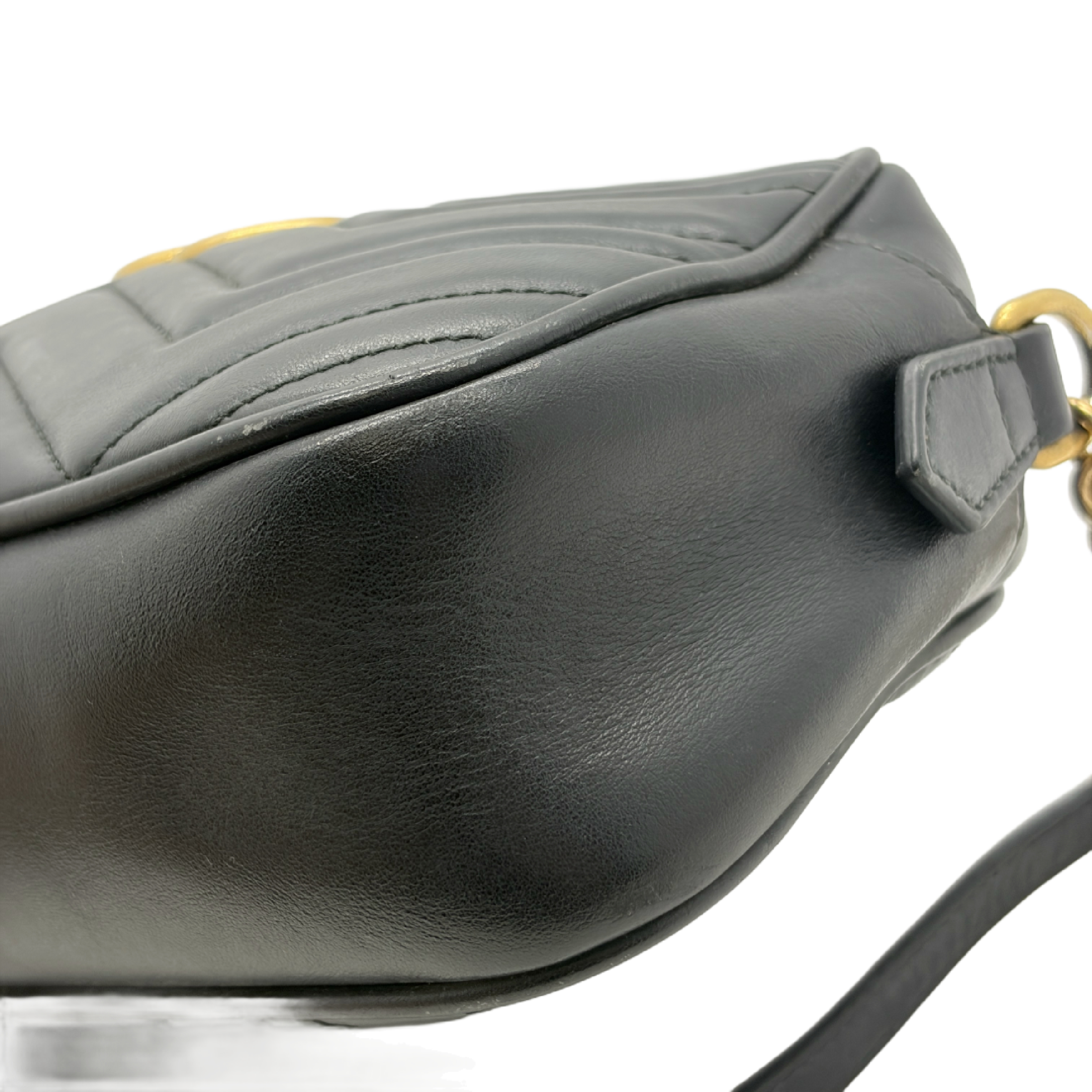 GG Marmont Camera Bag, Black Shoulder Bag — view 6