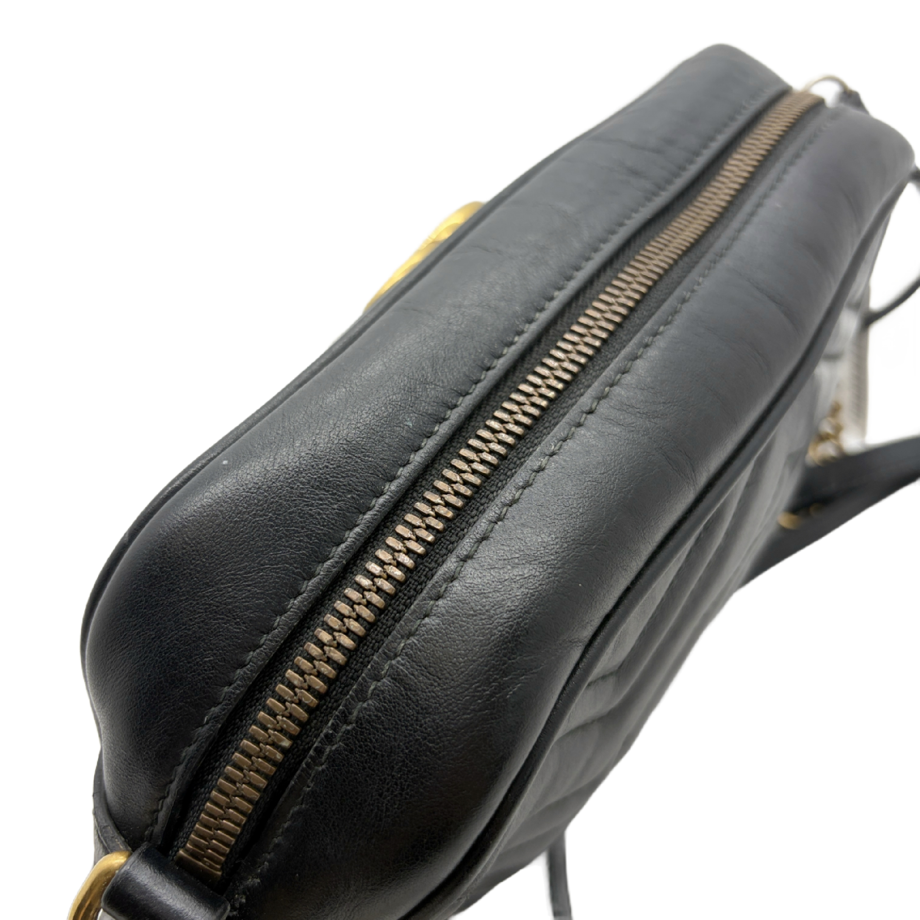 GG Marmont Camera Bag, Black Shoulder Bag — view 8