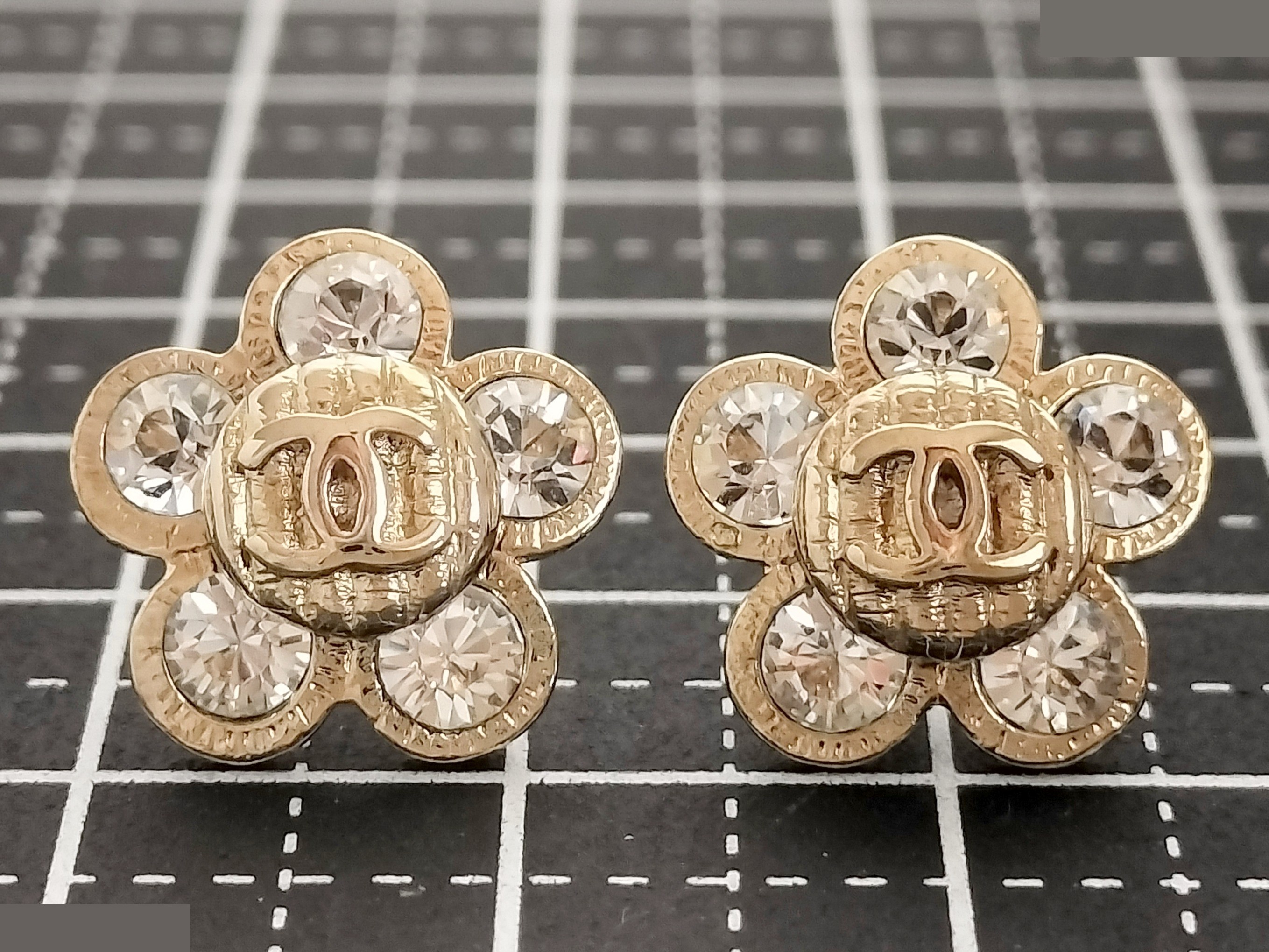 Coco Camellia Gold Earrings — view 6