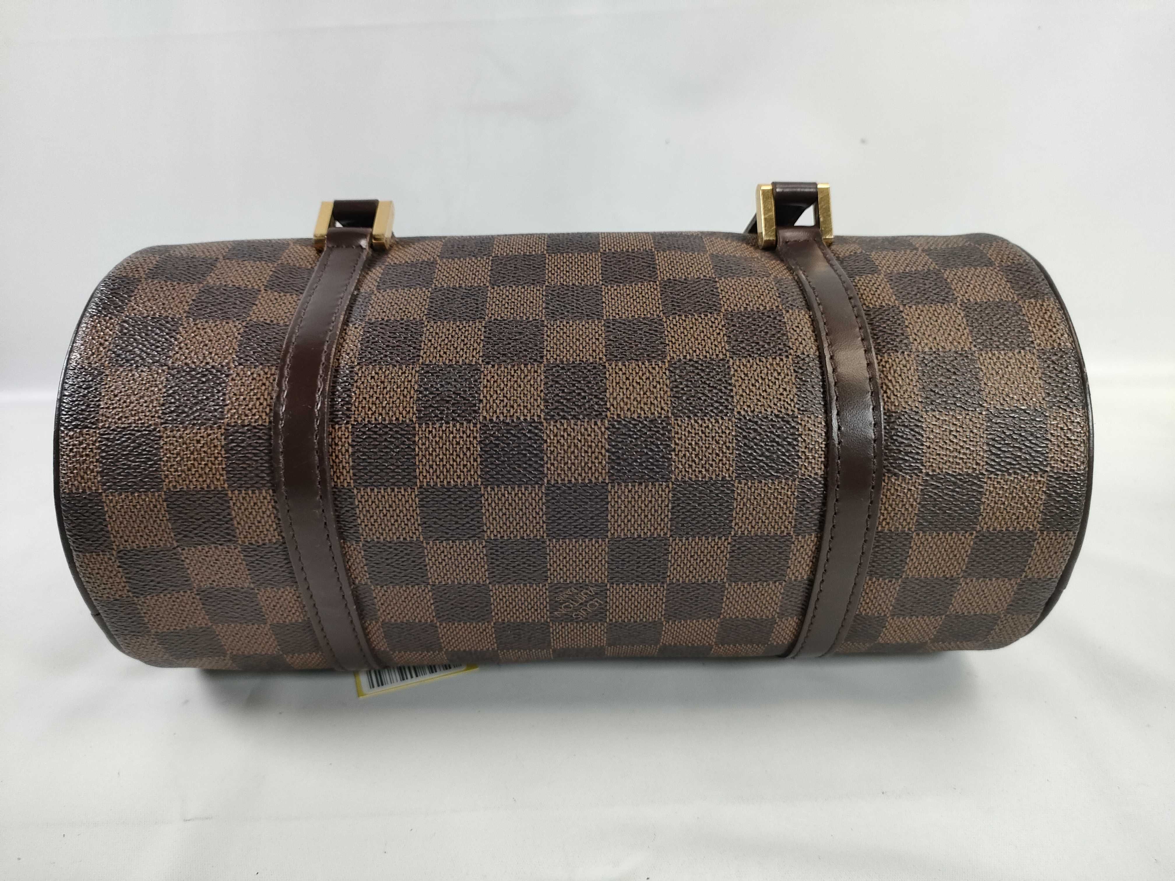 Damier Papillon Damier Ebene Papillon Handbag with Pouch — view 7