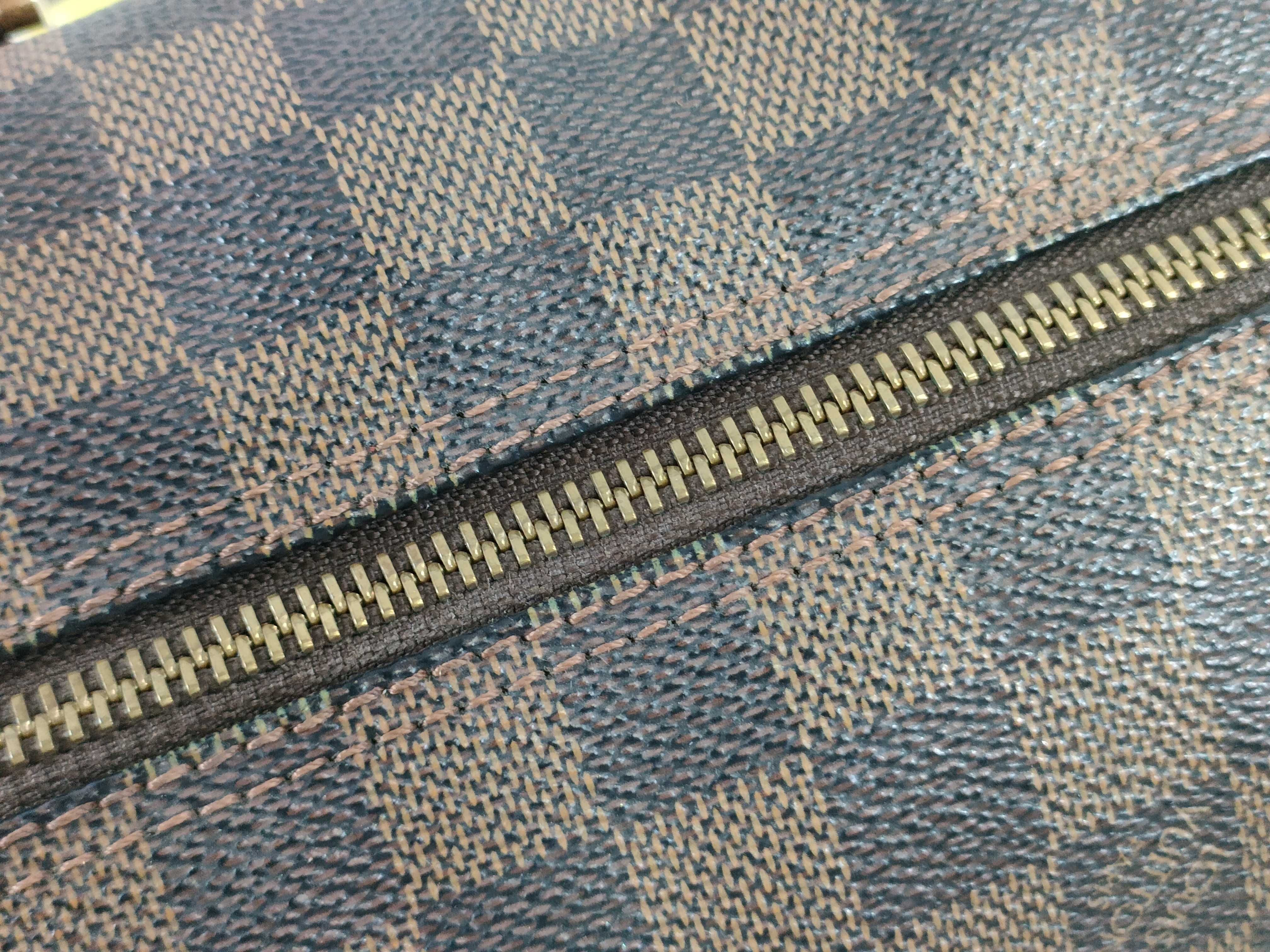 Damier Papillon Damier Ebene Papillon Handbag with Pouch — view 9