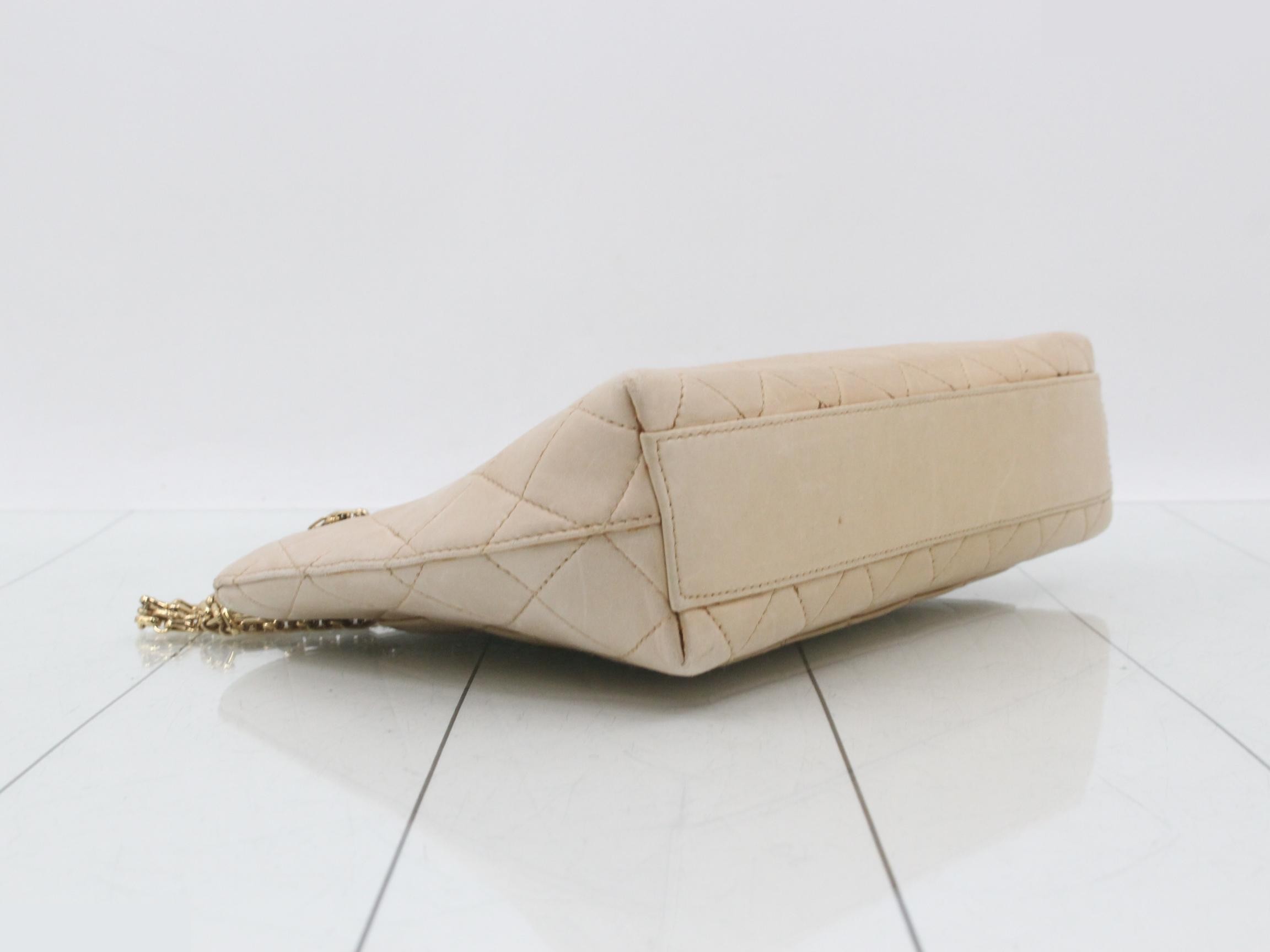 Matelassé Chain Shoulder Bag — view 5
