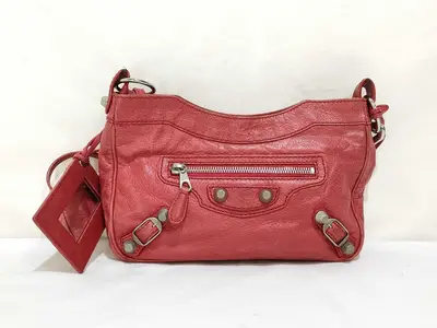 The City Shoulder Bag, Red