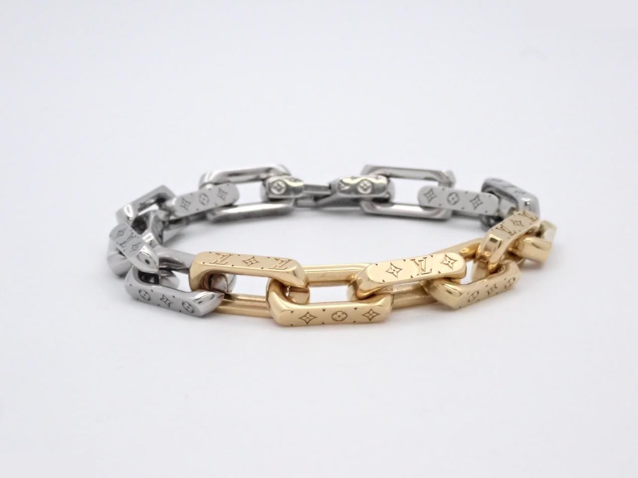 M1555L Bracelet Chain Monogram, Wrist size approximately 20cm