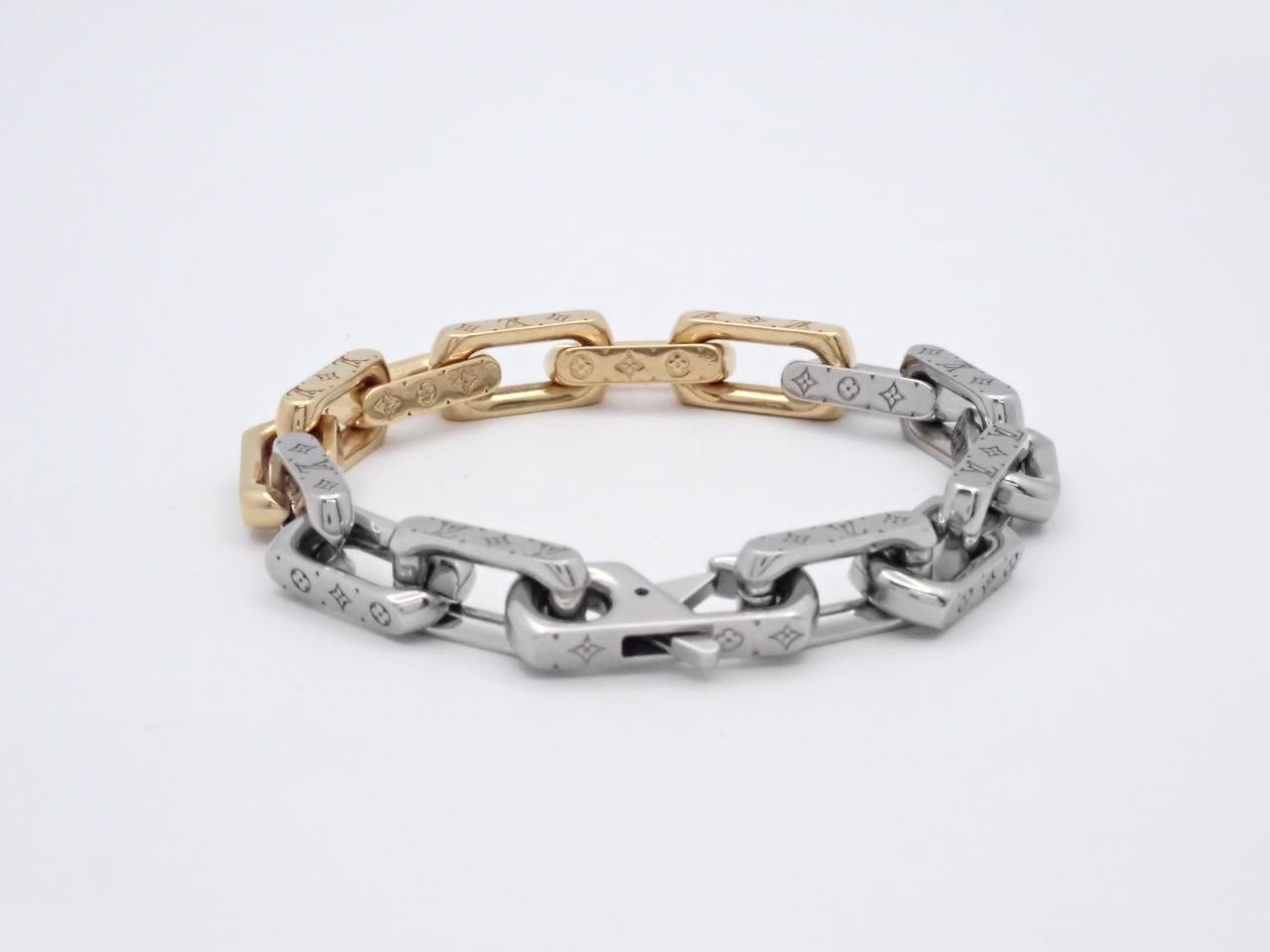 M1555L Bracelet Chain Monogram, Wrist size approximately 20cm — view 2