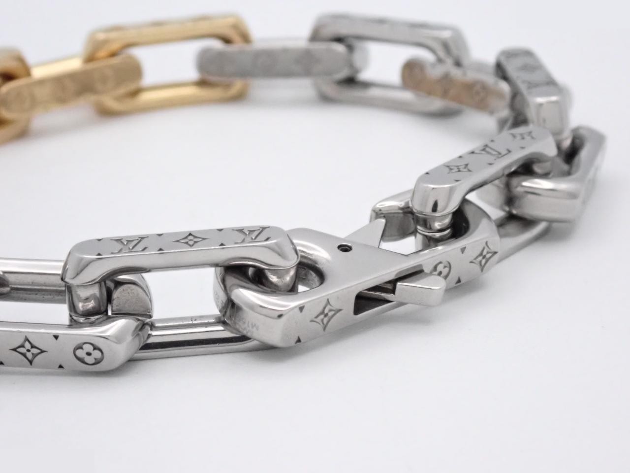 M1555L Bracelet Chain Monogram, Wrist size approximately 20cm — view 3