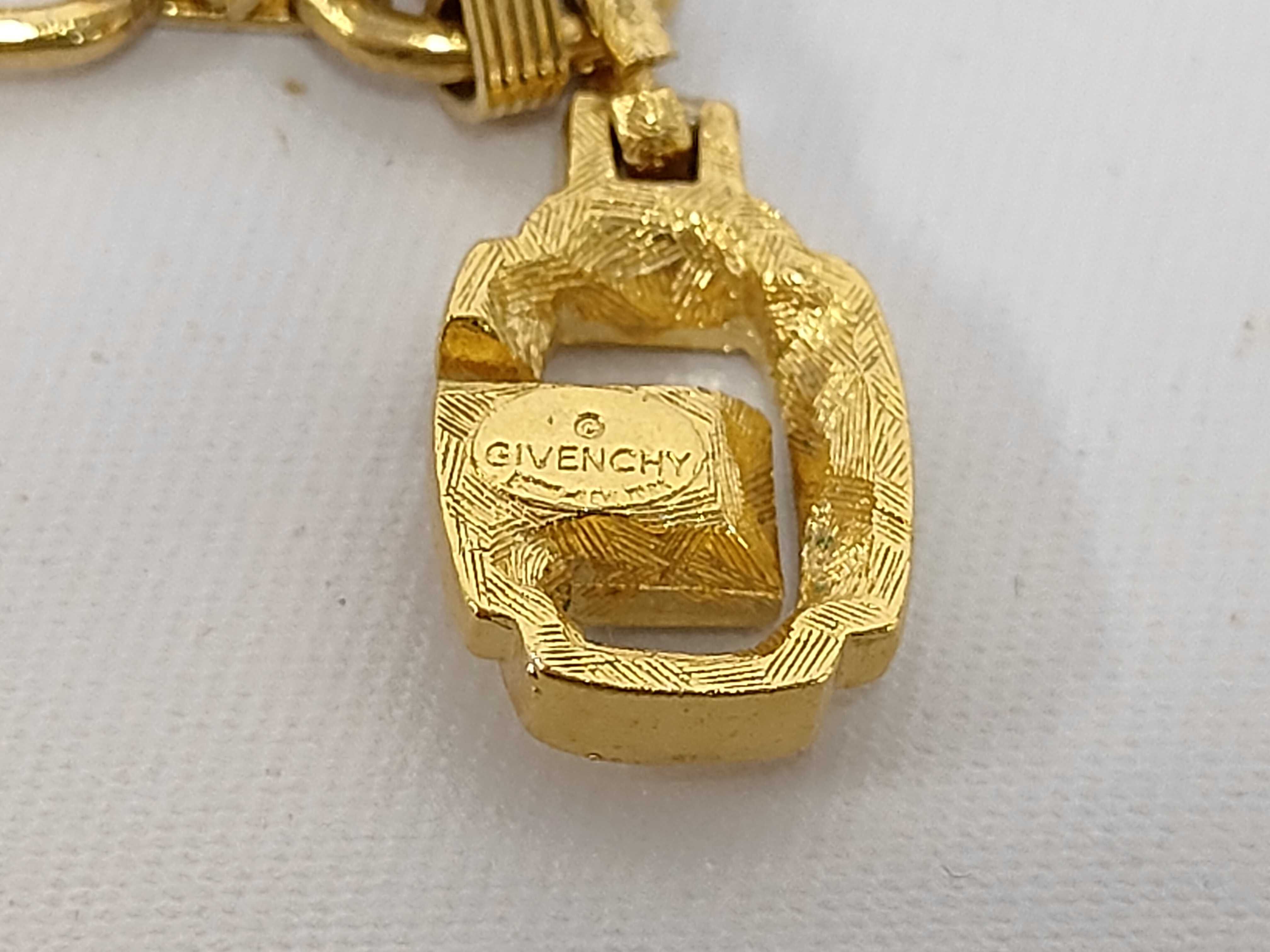 G-Logo Crystal Gold Bracelet (Bracelet/Bangle) — view 5