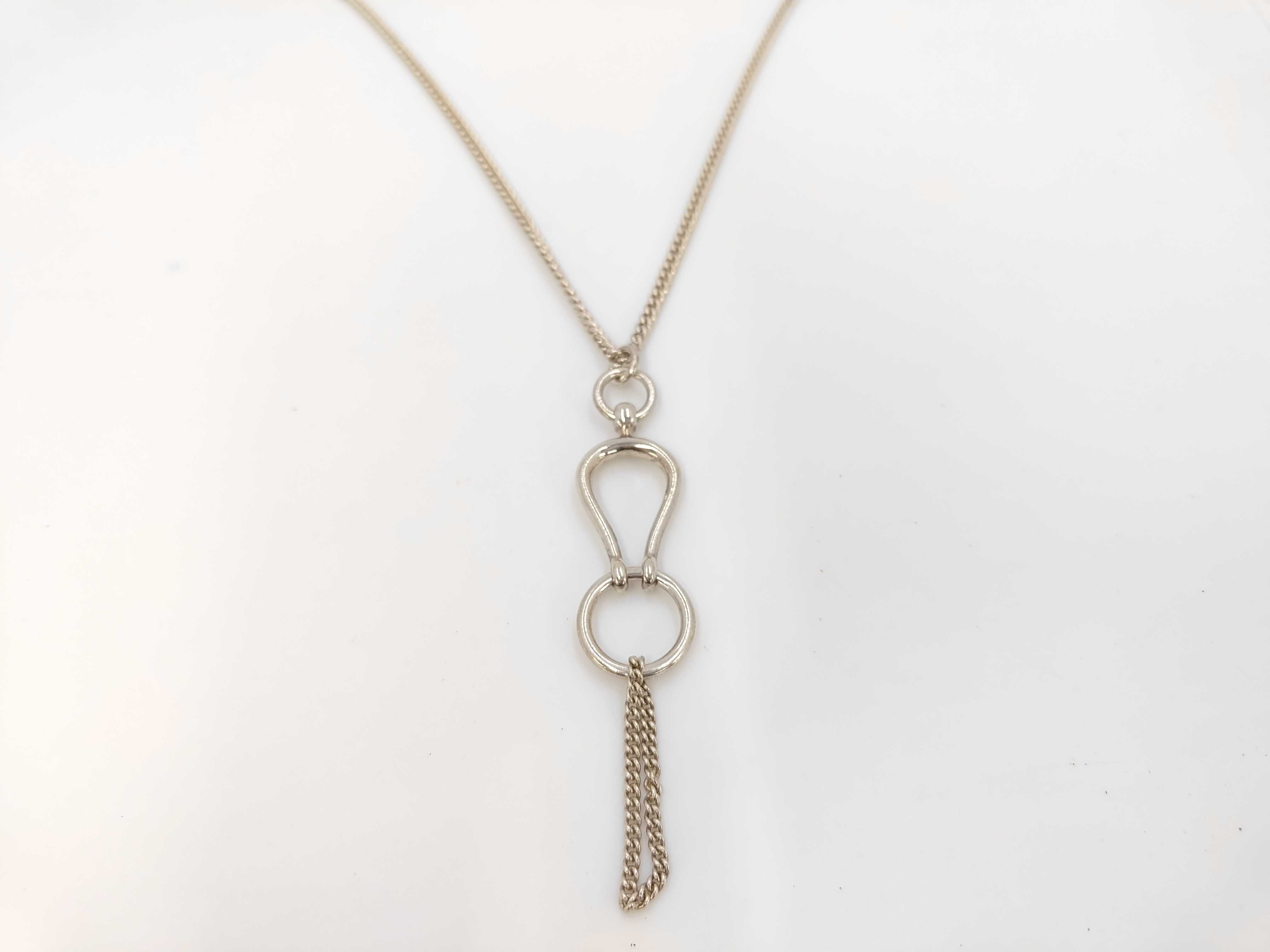 pendant top, Ag925/37.4g, necklace — view 2