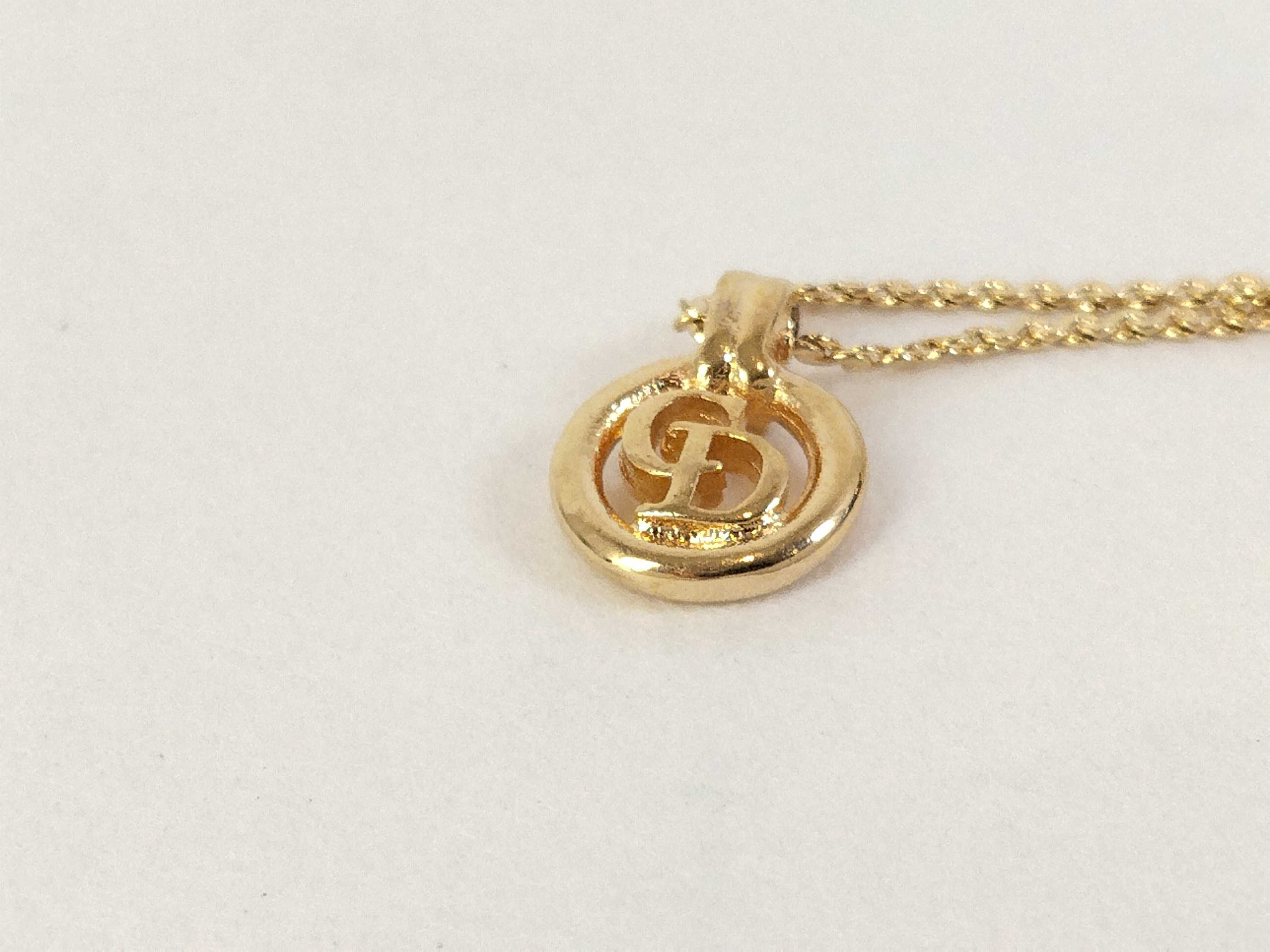 Circle CD Necklace — view 10