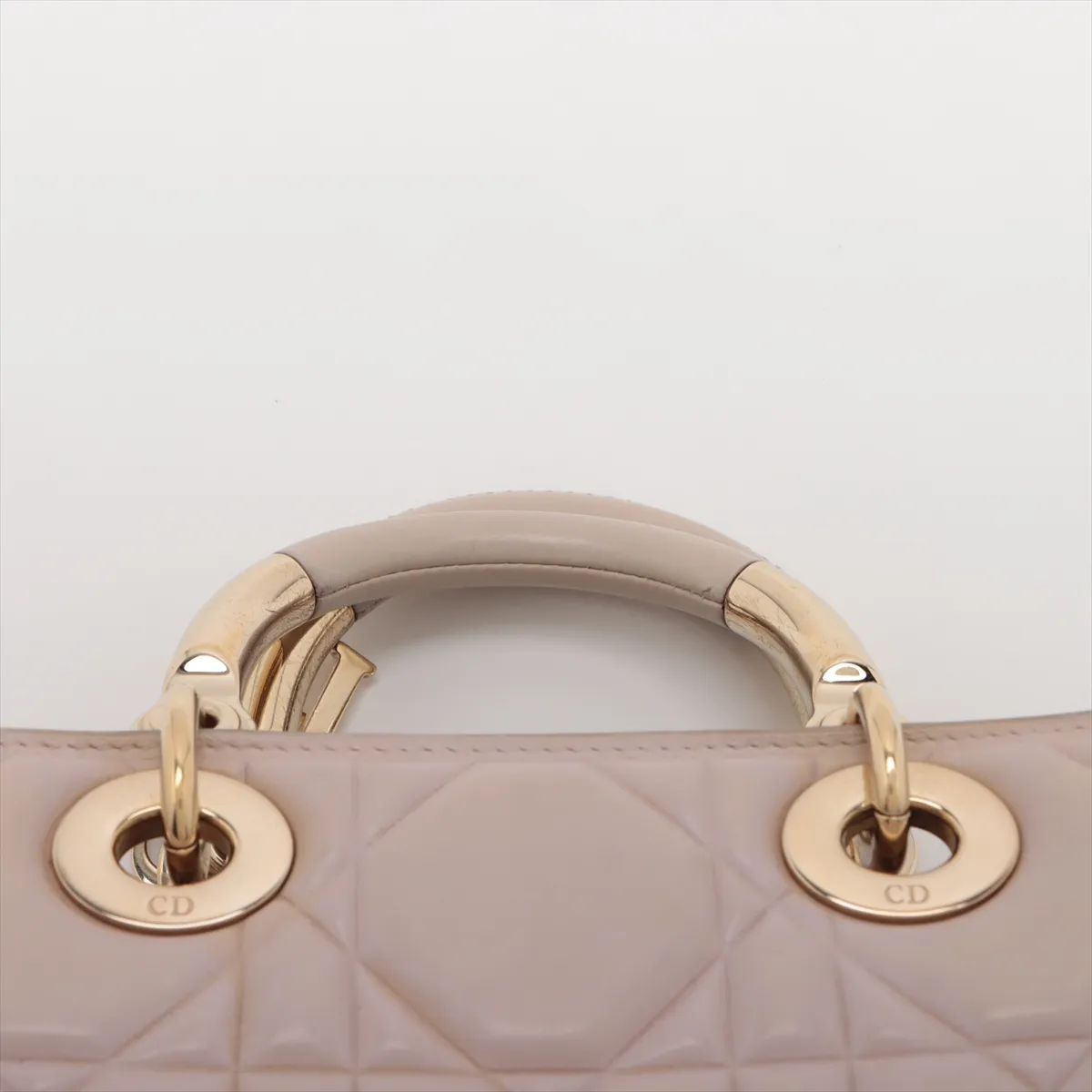 Macro Cannage Lady 95.22 Leather 2WAY Handbag Pink — view 6