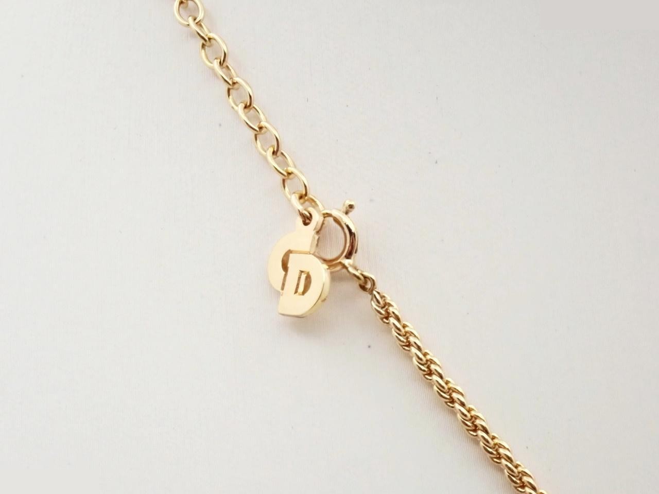 Gold-colored necklace, 8.1g, chain approximately 42cm — view 2