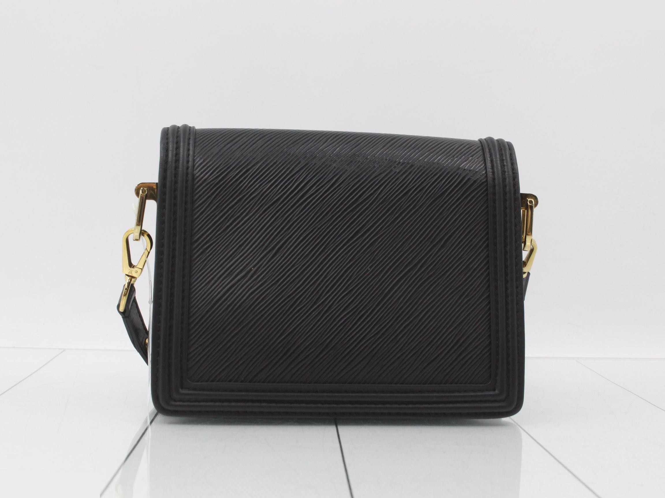 Epi Dauphine NV MINI Noir 2-Way Shoulder Bag — view 2