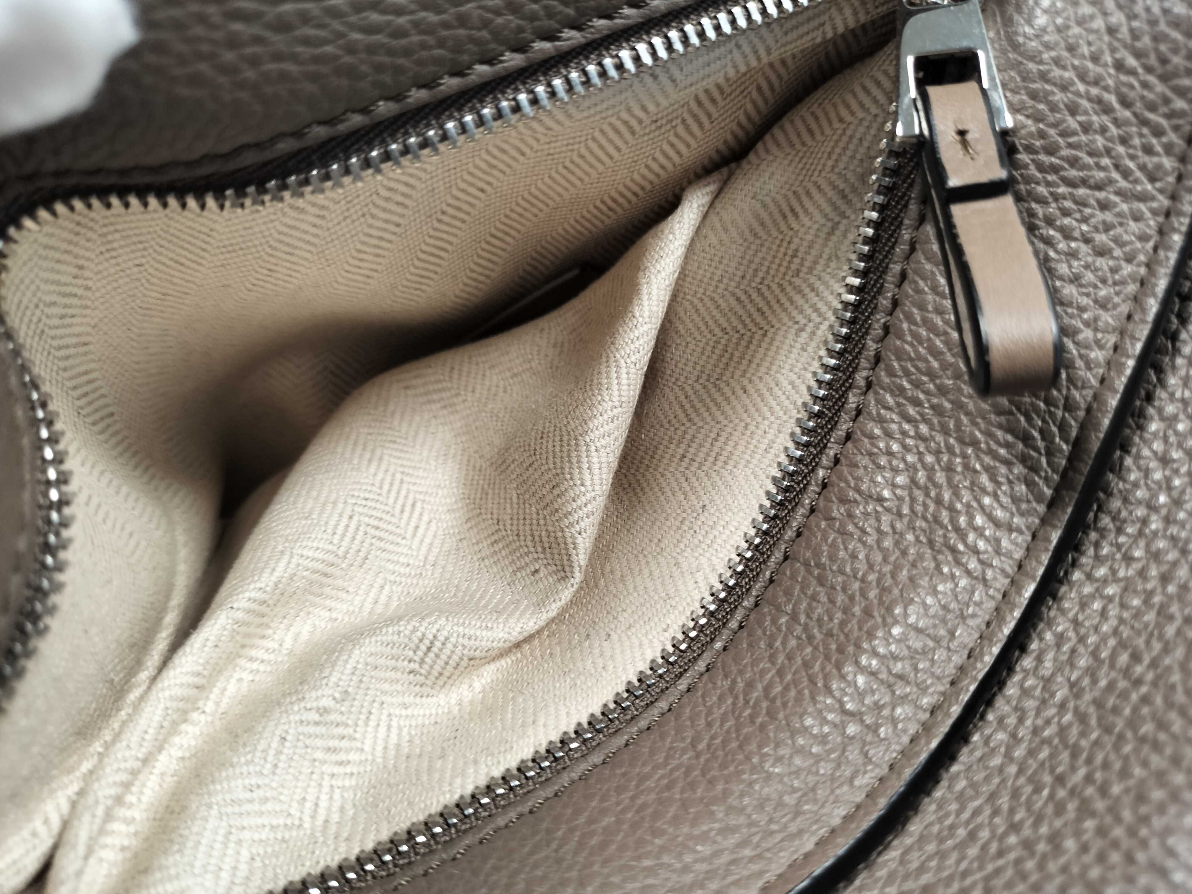 Anton Sling Leather Body Bag, Brown Shoulder Bag — view 13