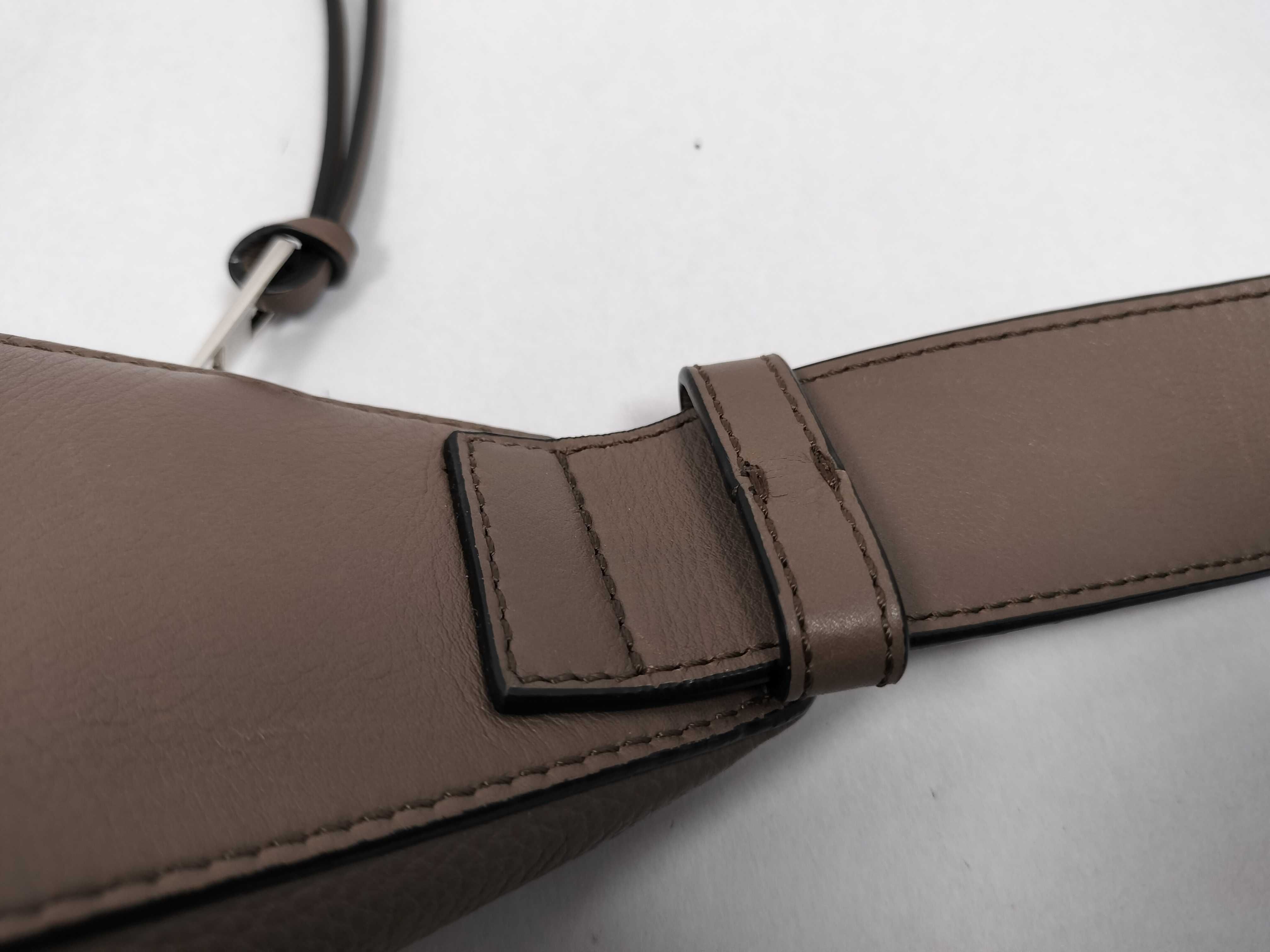 Anton Sling Leather Body Bag, Brown Shoulder Bag — view 5
