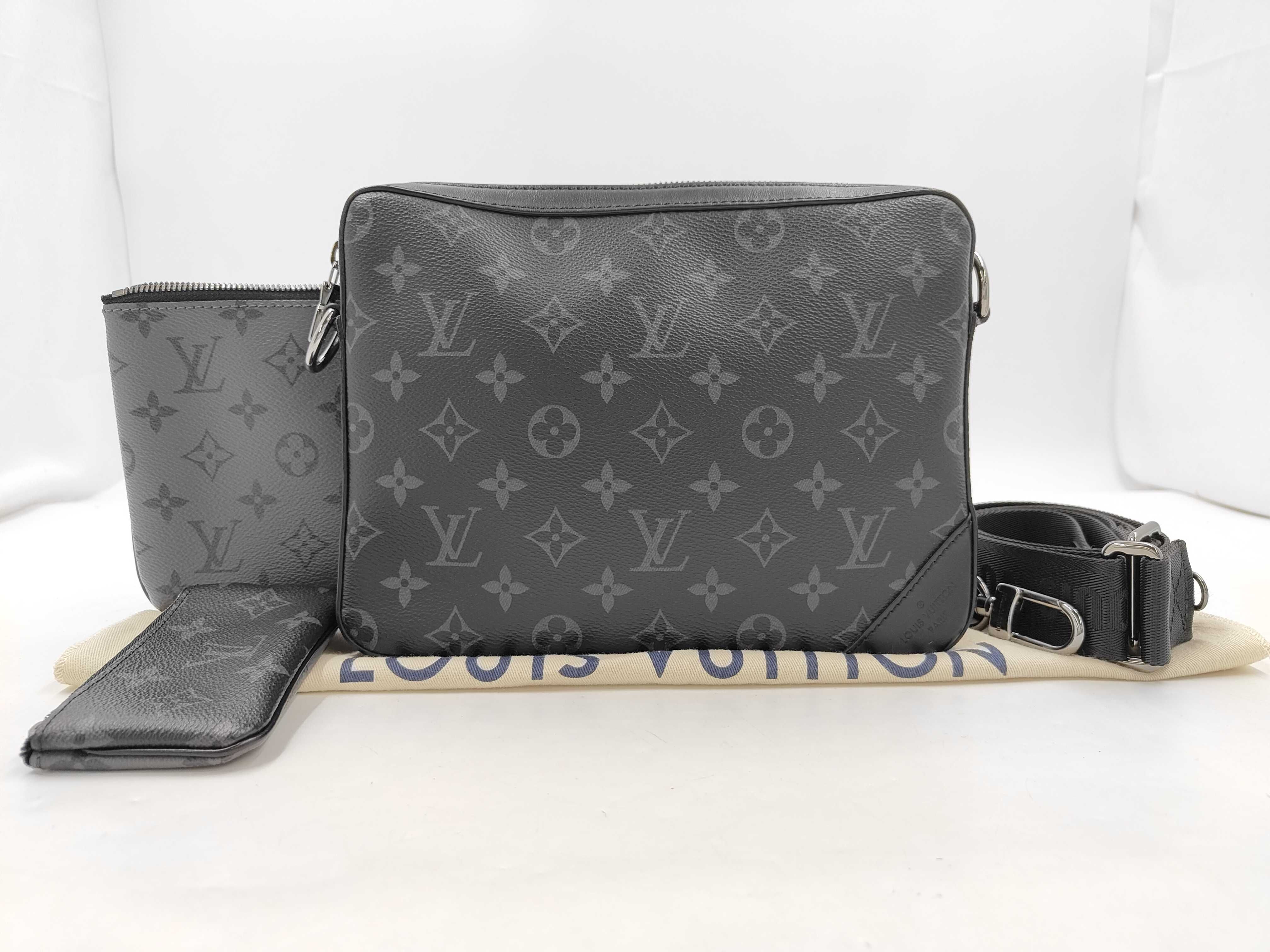 Monogram Eclipse Reverse Trio Messenger M69443 DR3260 Shoulder Bag
