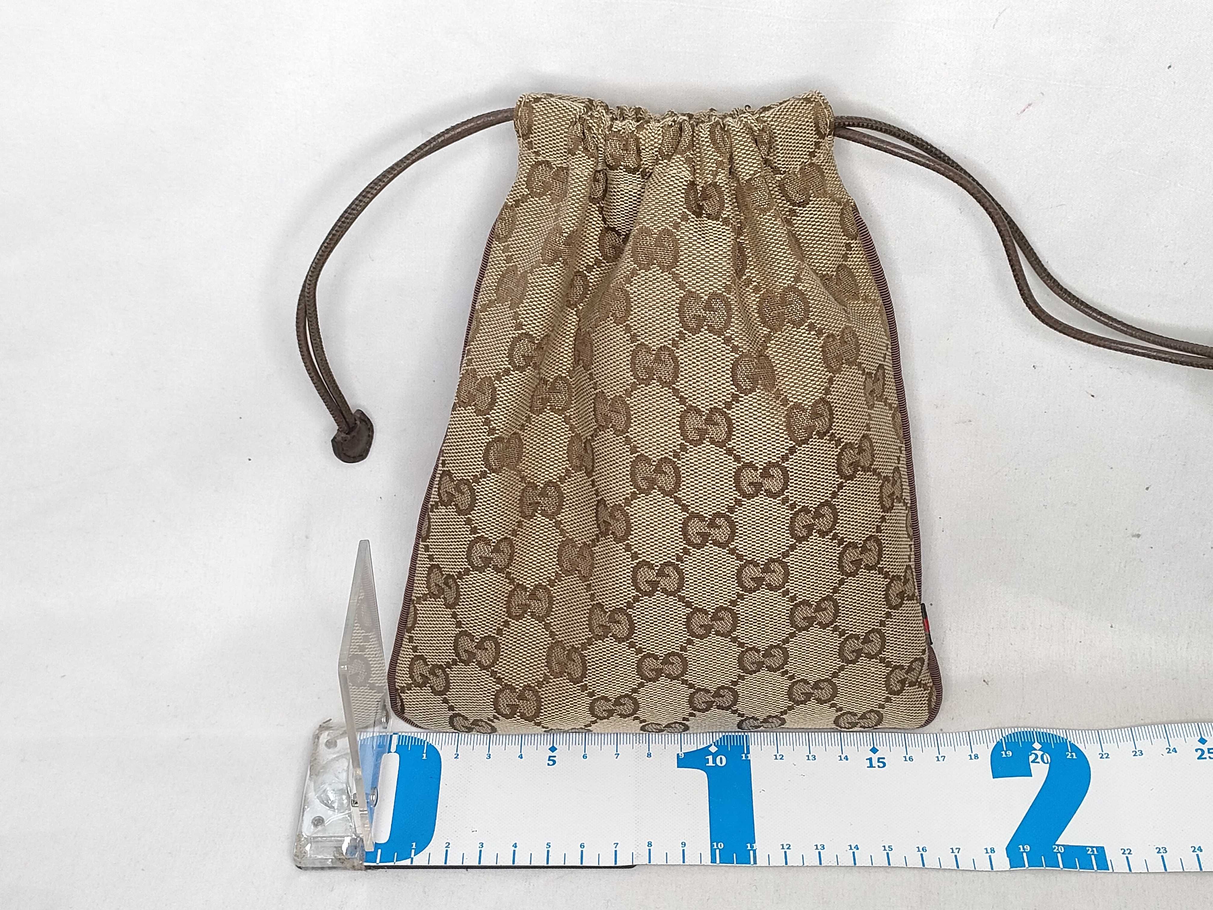 GG canvas unused GG pouch — view 2