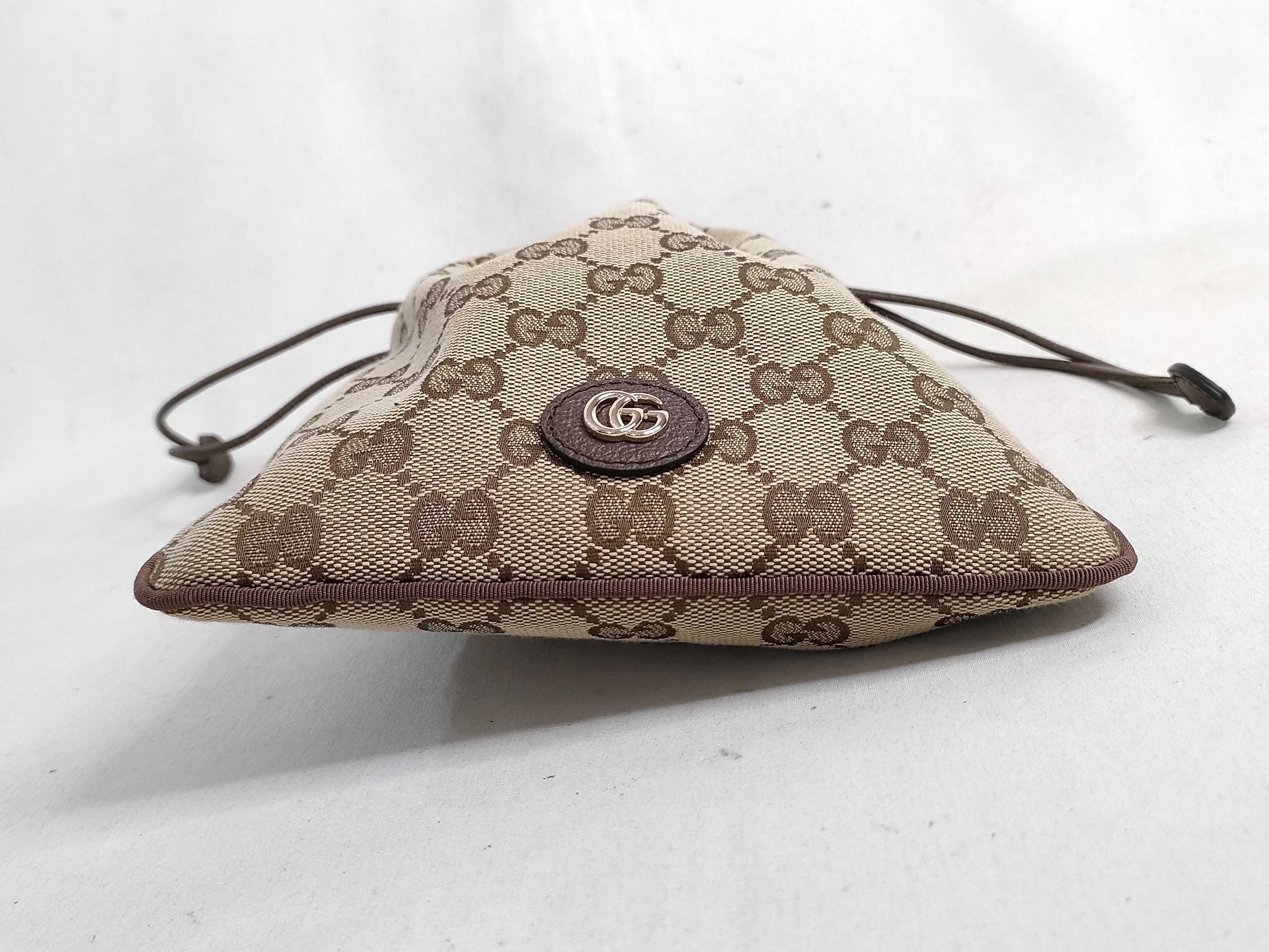 GG canvas unused GG pouch — view 4