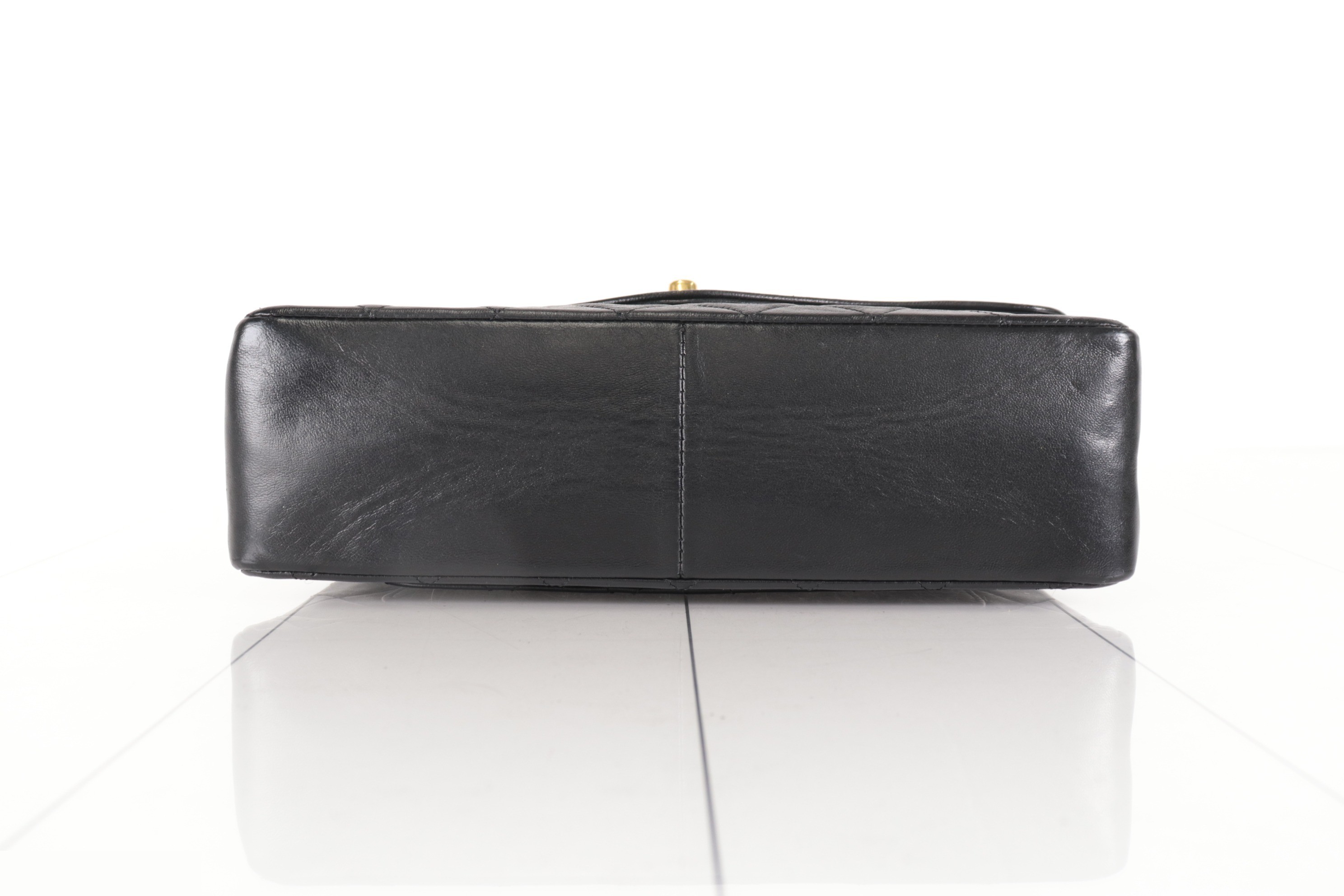 Turnlock Lamb Chain Shoulder Bag — view 6