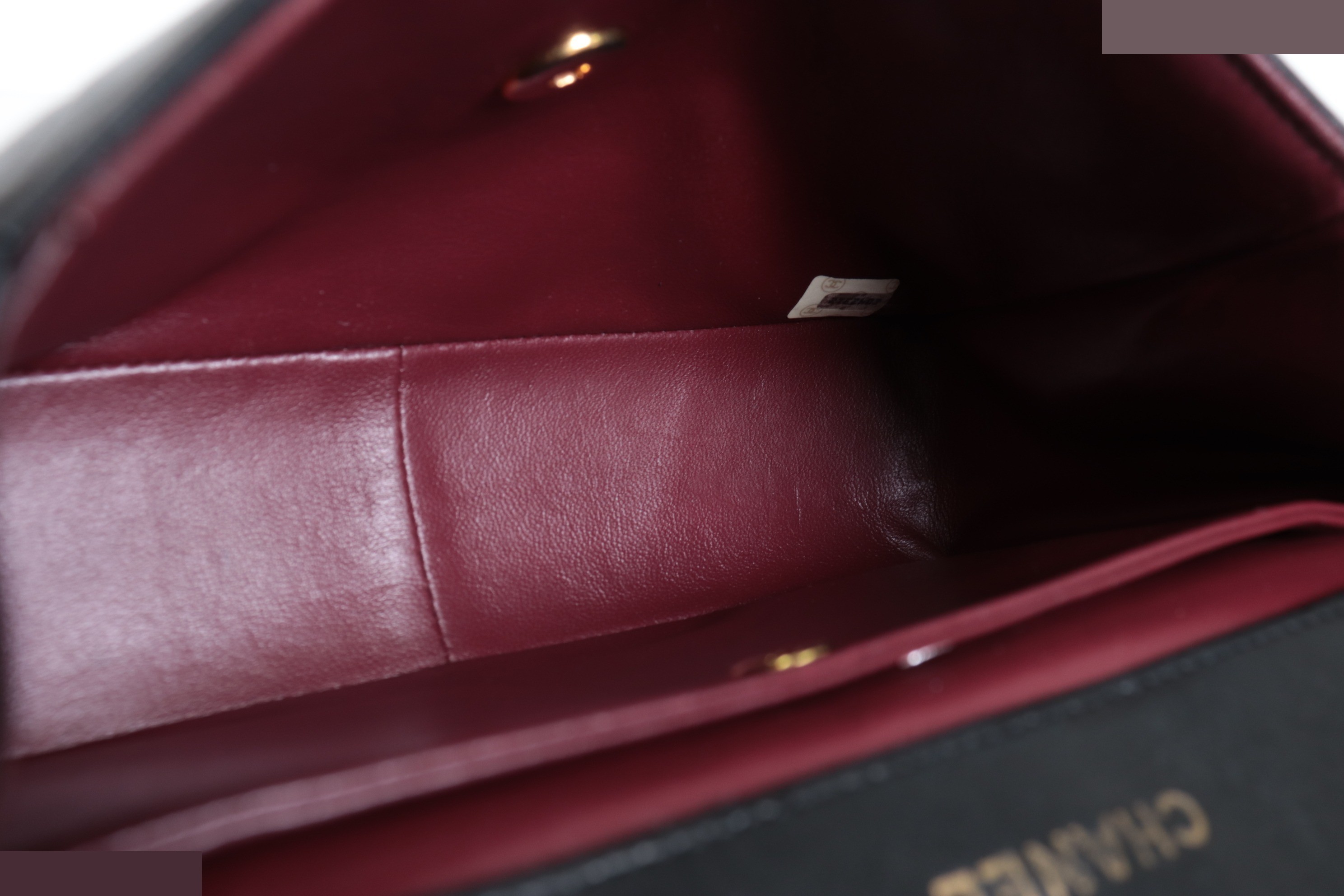 Turnlock Lamb Chain Shoulder Bag — view 8