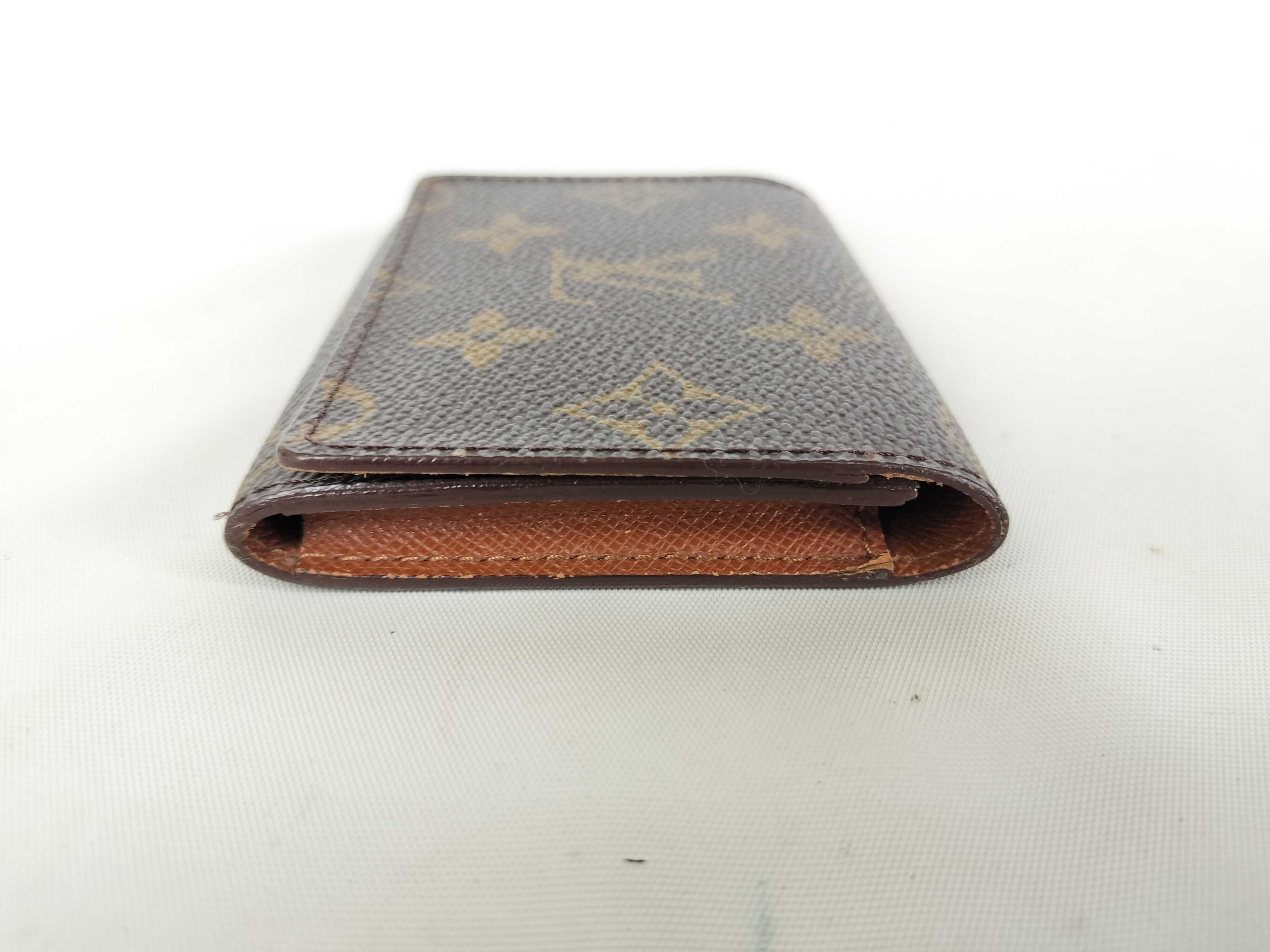 Monogram Enveloppe Carte de Visite Card Case — view 3