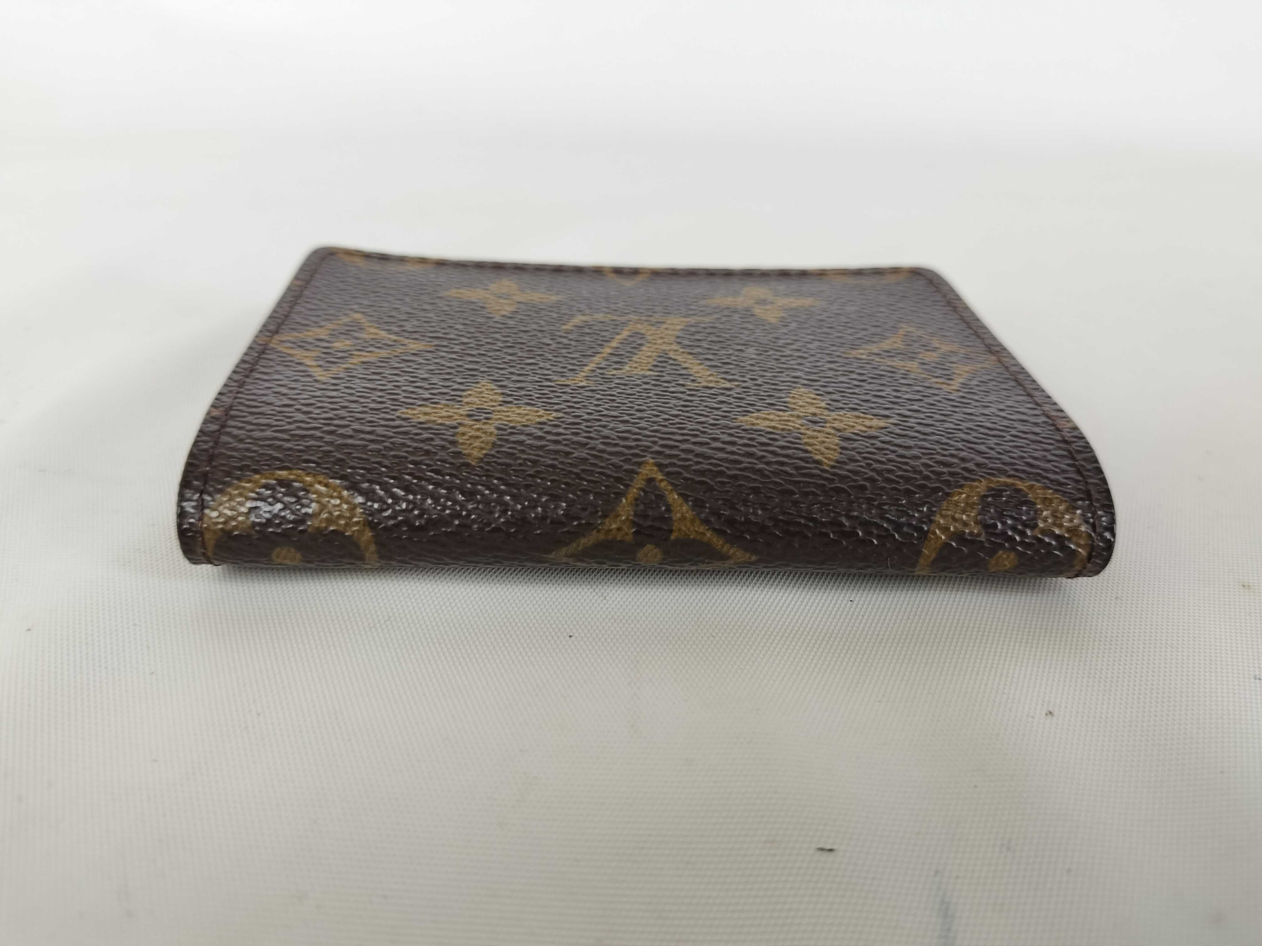 Monogram Enveloppe Carte de Visite Card Case — view 4