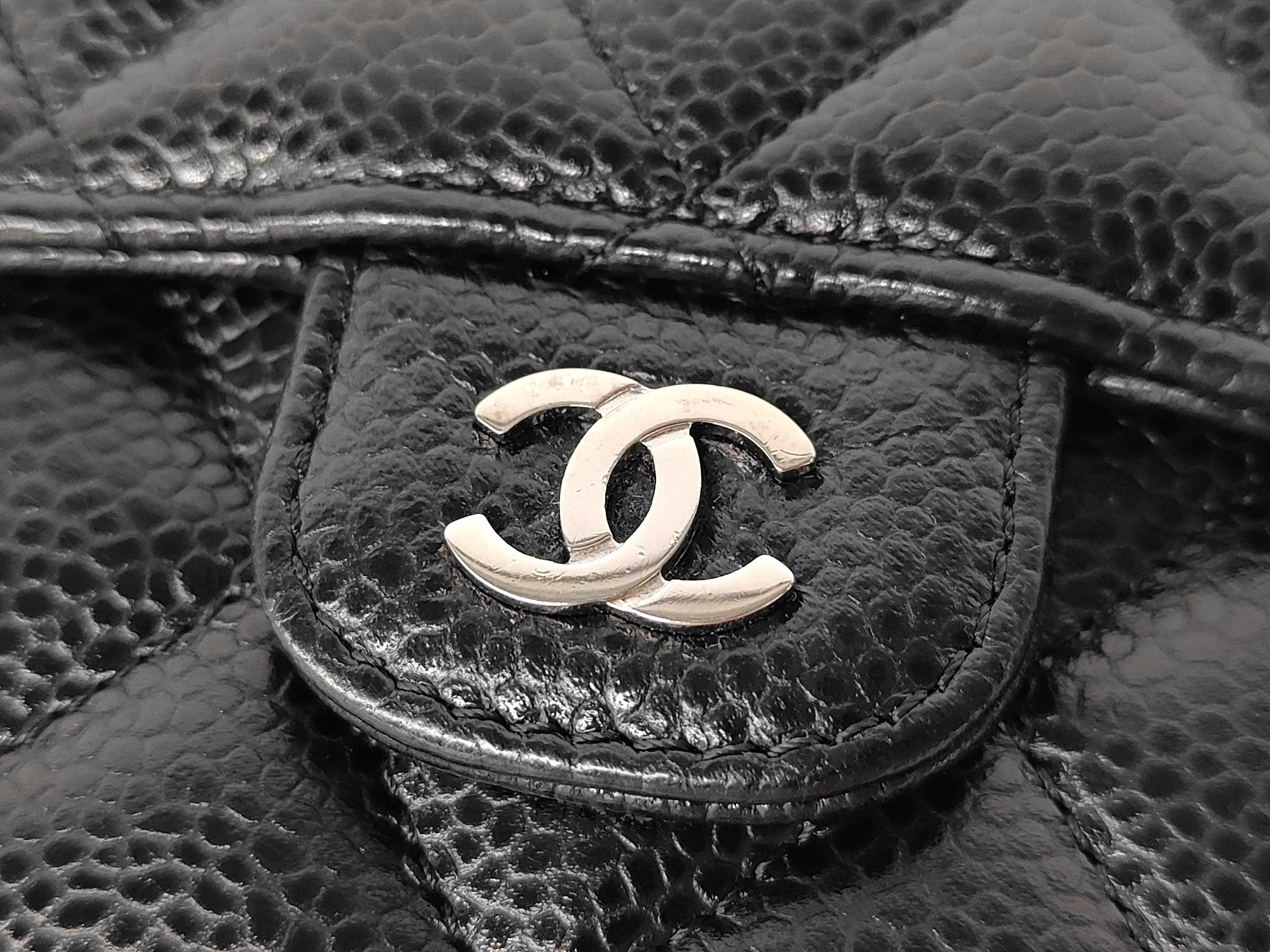 Caviar Skin Matelassé Timeless Classic Long Flap Wallet — view 12