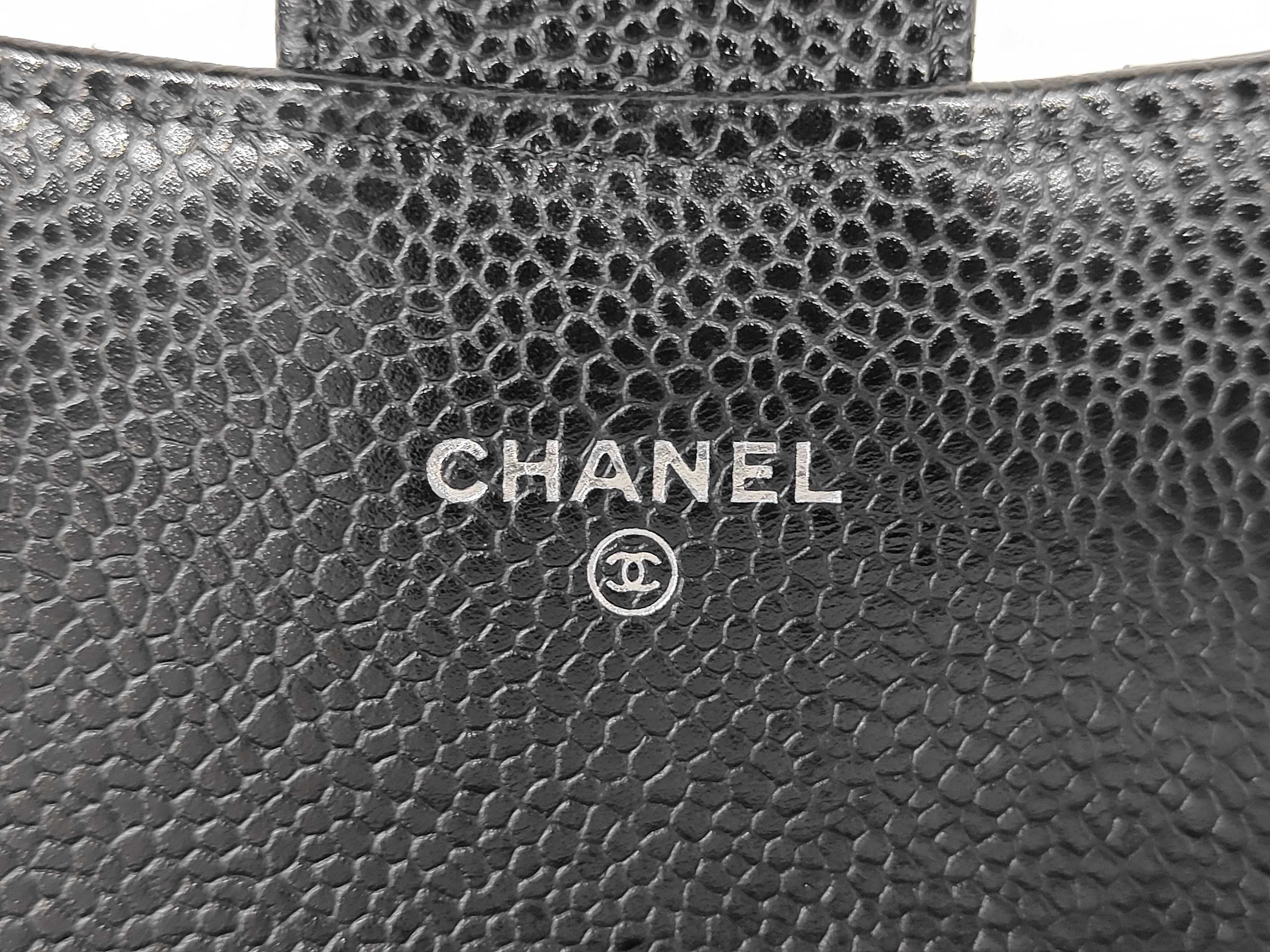 Caviar Skin Matelassé Timeless Classic Long Flap Wallet — view 10