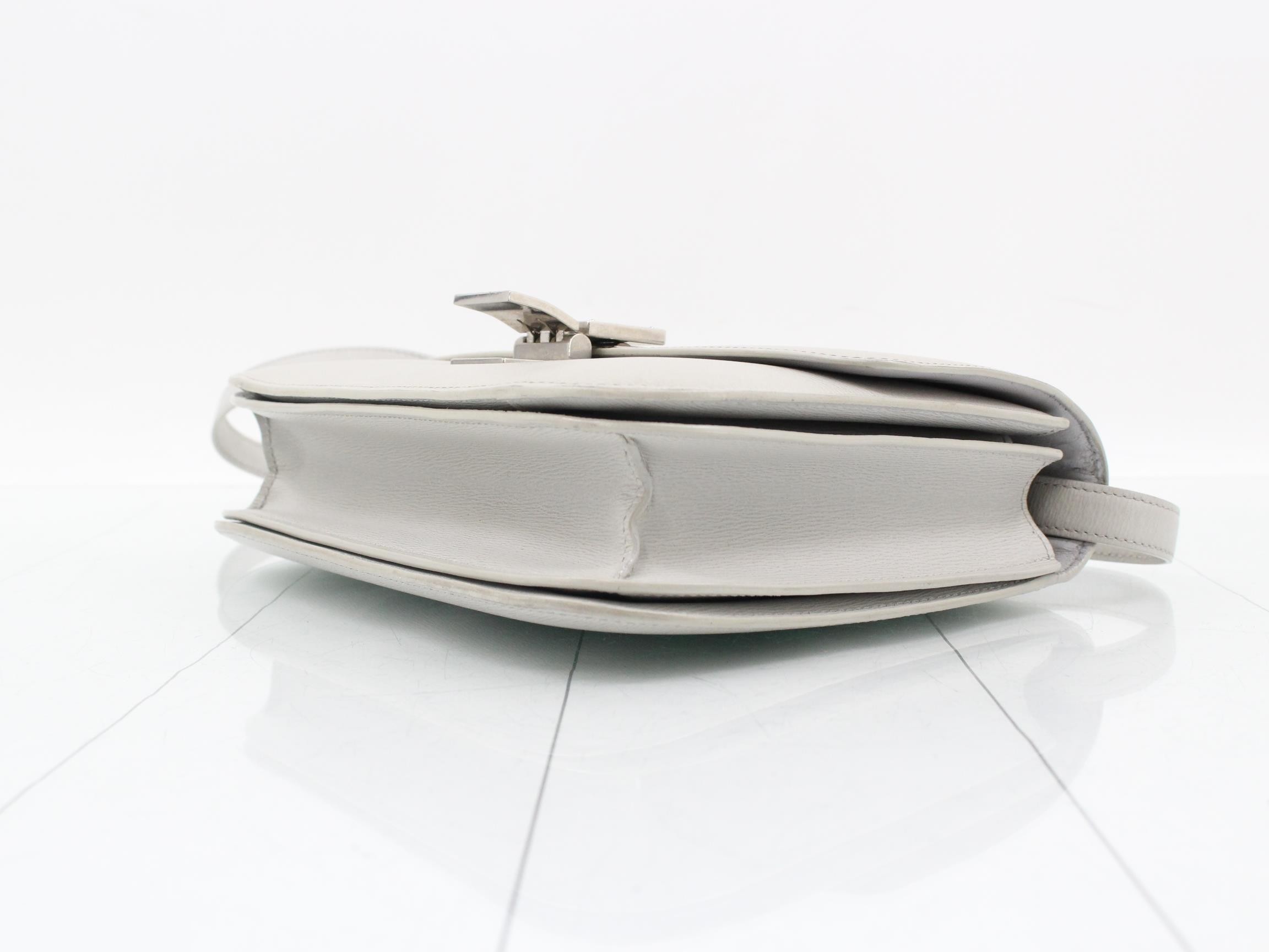 Classic box leather shoulder bag — view 6