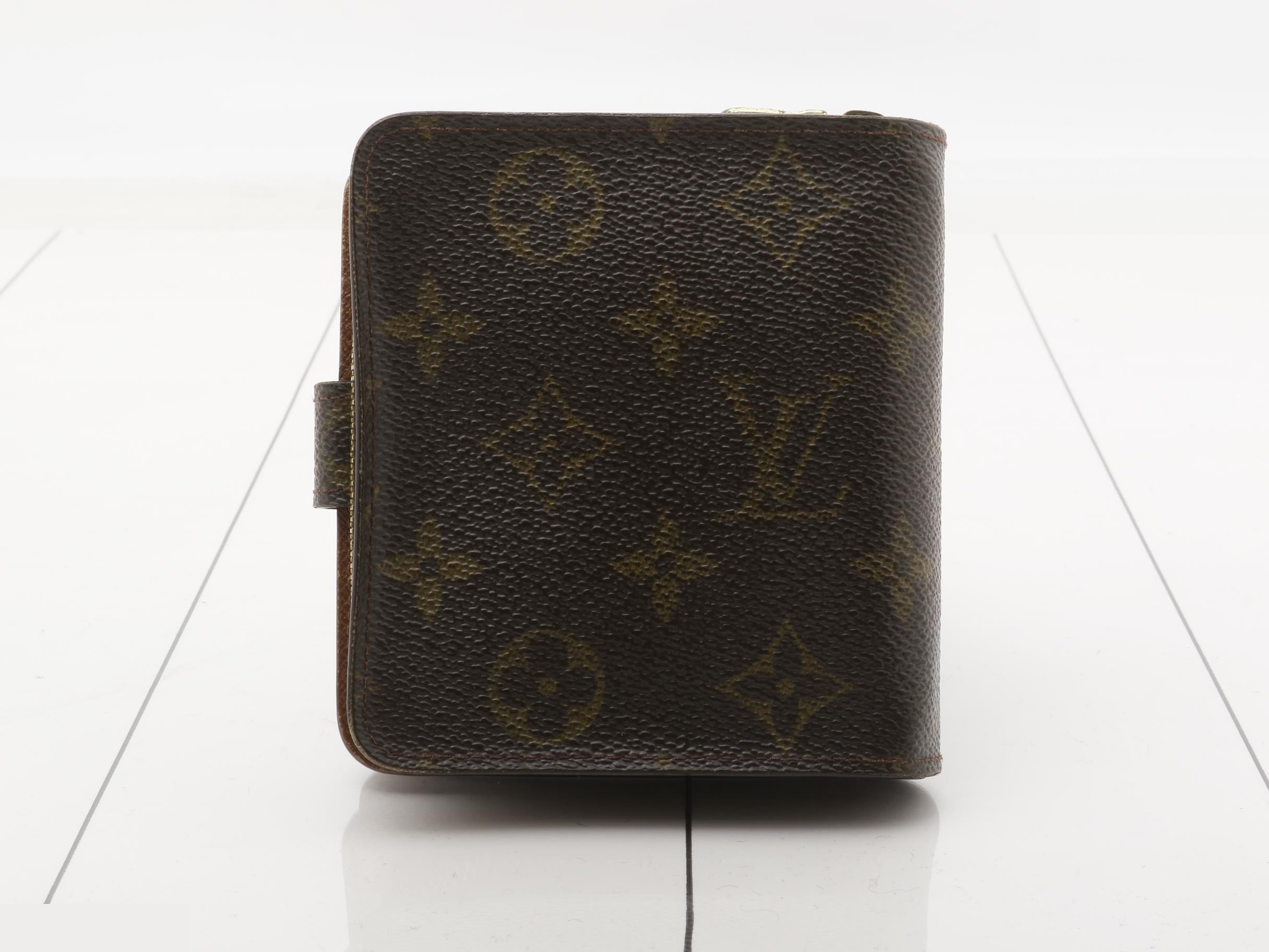 Monogram Compact Zip Bi-fold Wallet — view 2