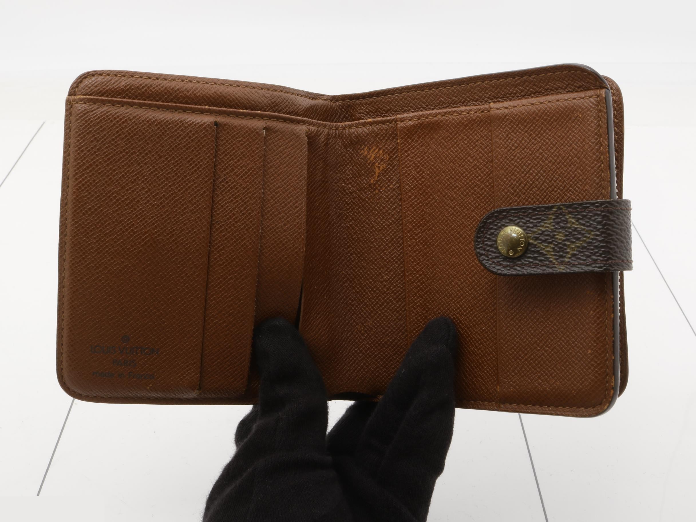 Monogram Compact Zip Bi-fold Wallet — view 4