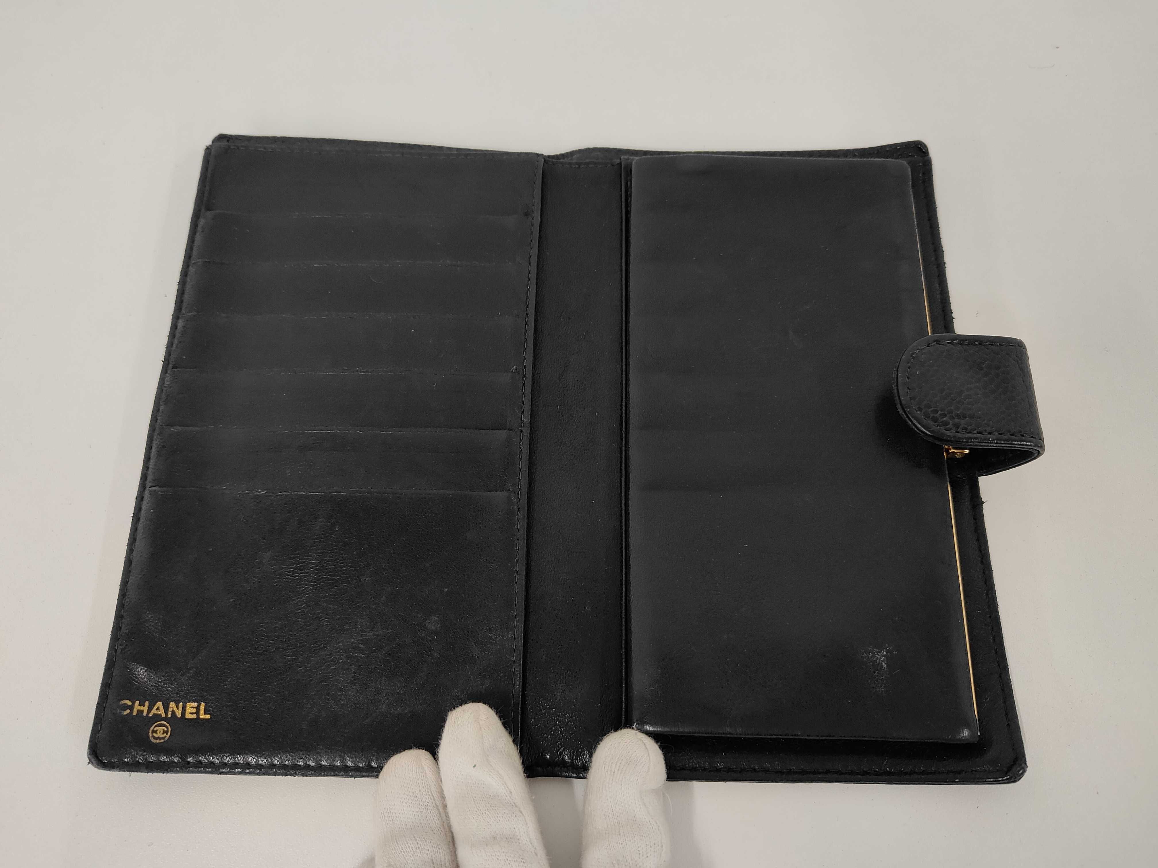 Caviar Skin Long Wallet — view 8