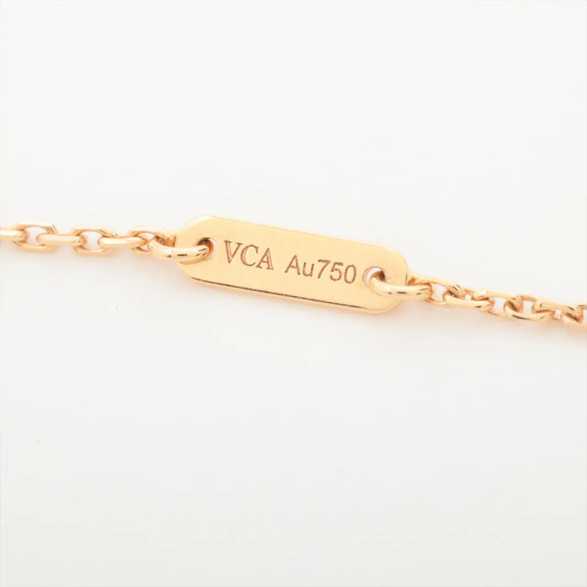 Sweet Alhambra Necklace 750 (PG) 3.2g JB639952 VCARO8DF00 — view 4