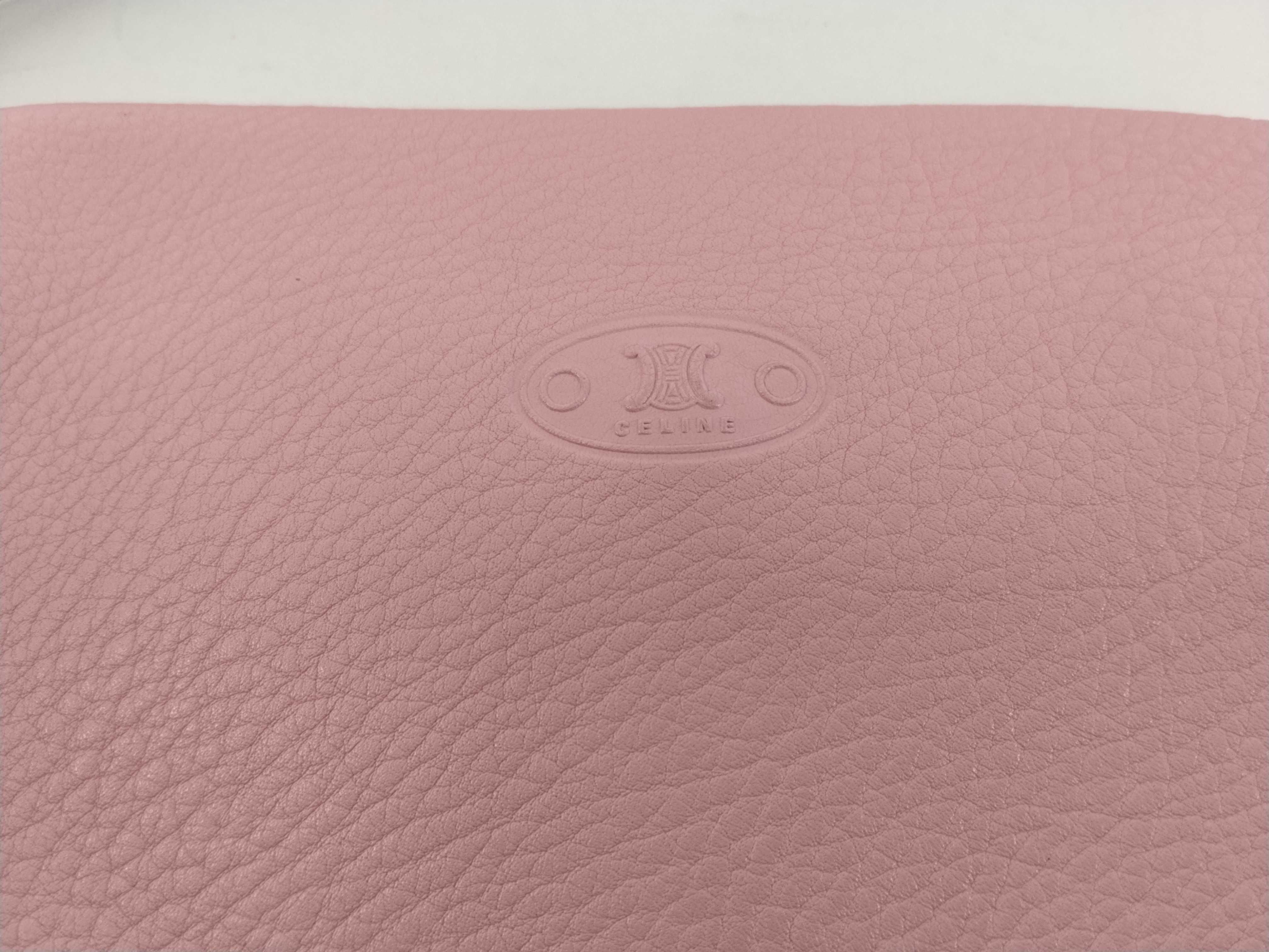 Leather One-Shoulder Bag (Pink) — view 8