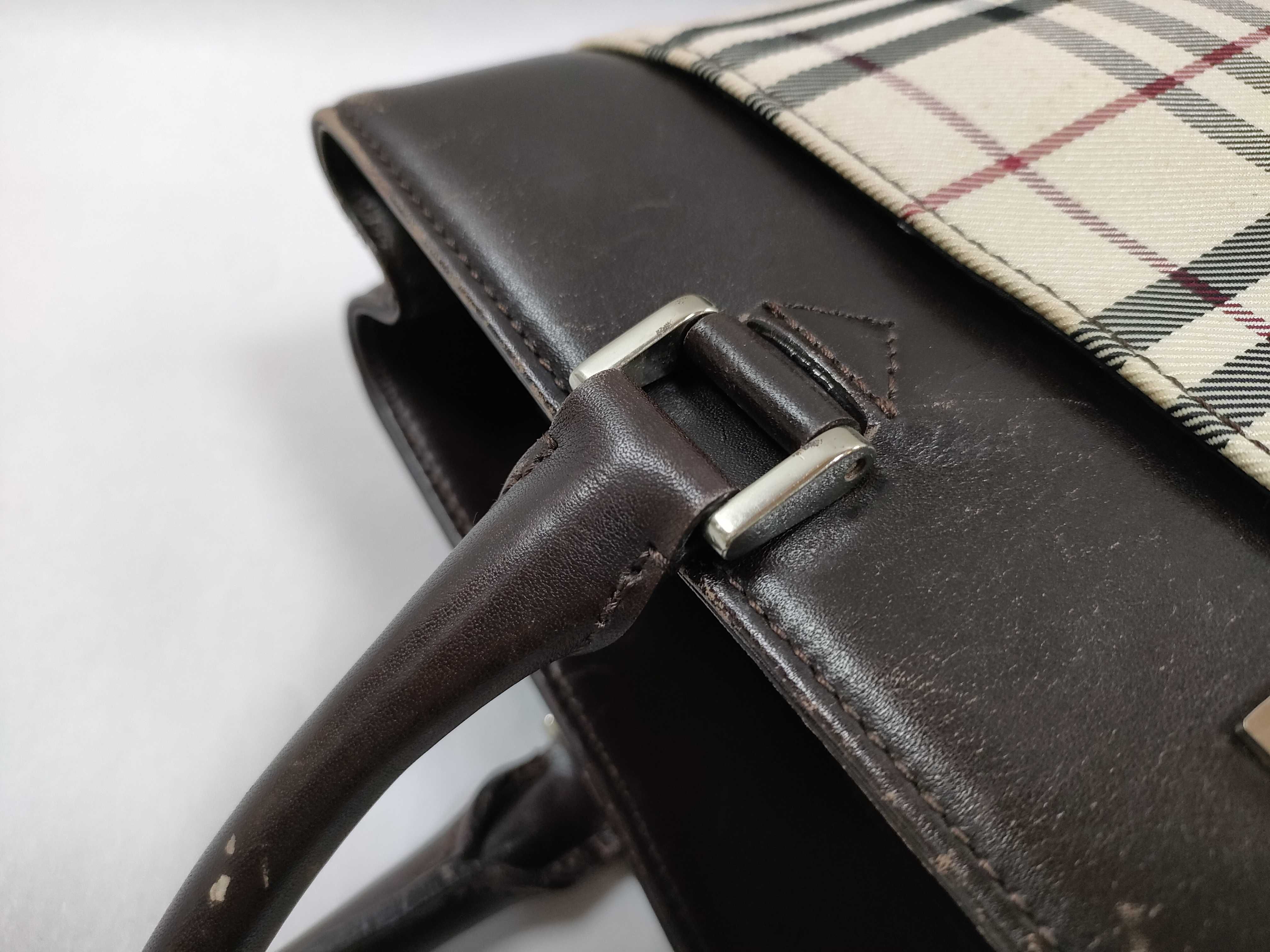 handbag, Nova Check pattern, beige. — view 5