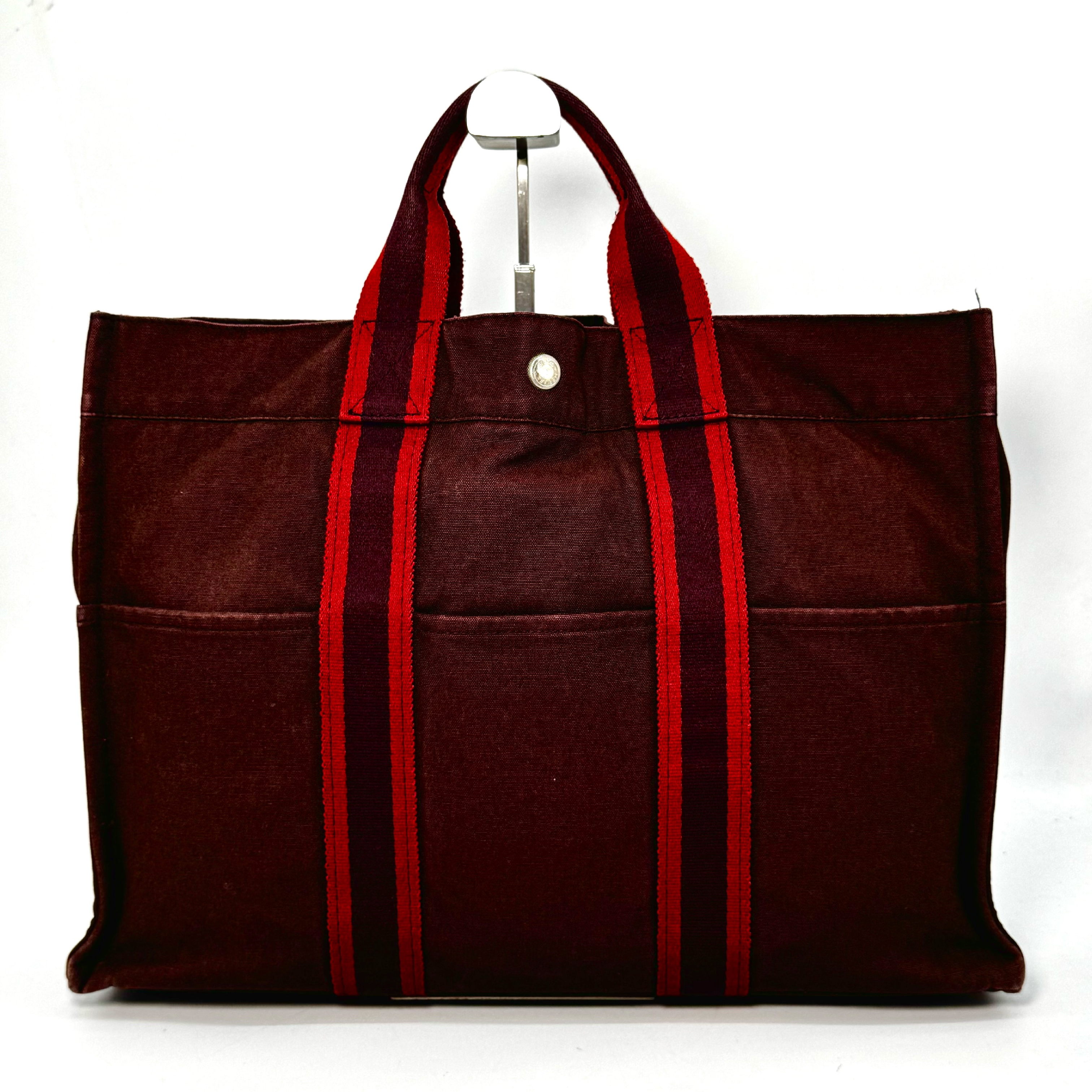 Fool Toe MM Tote Bag Brown Tote Bag — view 2