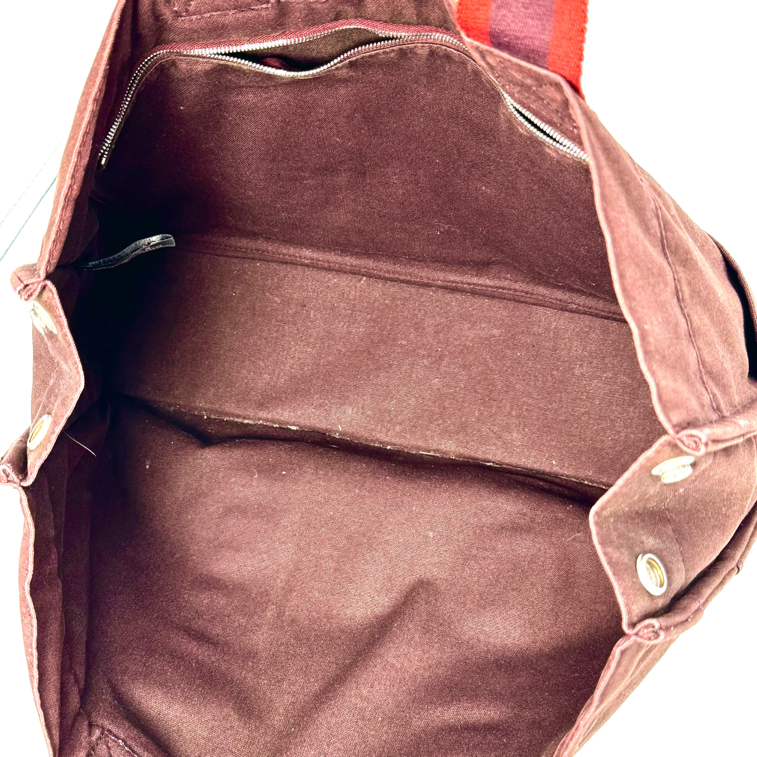 Fool Toe MM Tote Bag Brown Tote Bag — view 4