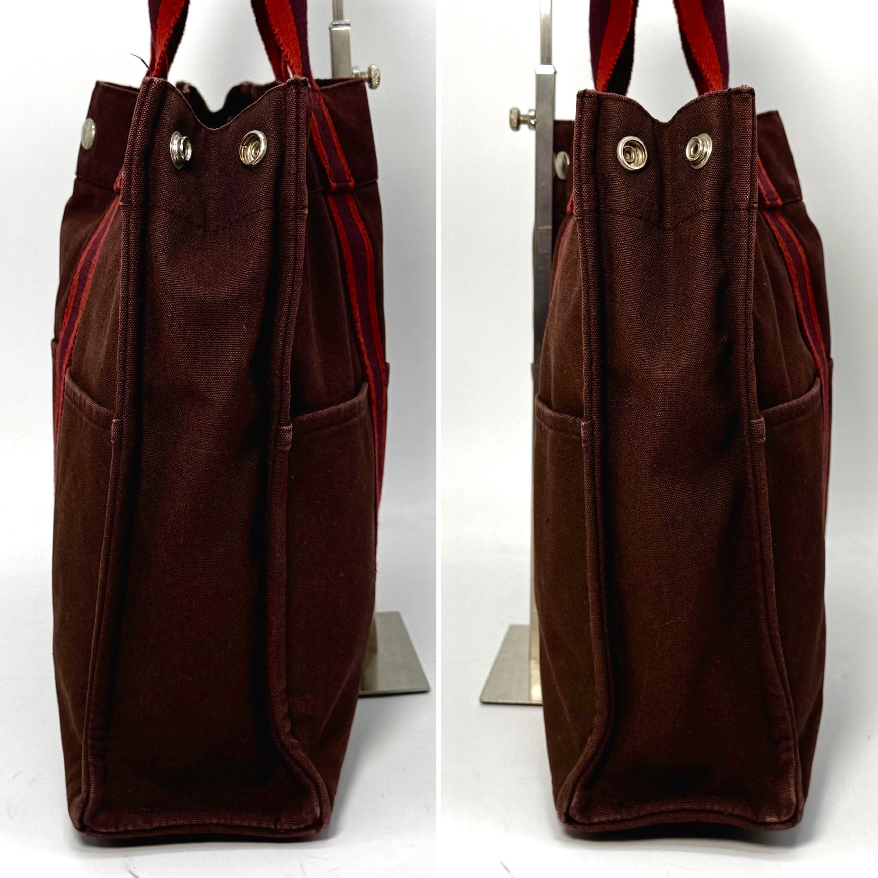 Fool Toe MM Tote Bag Brown Tote Bag — view 6