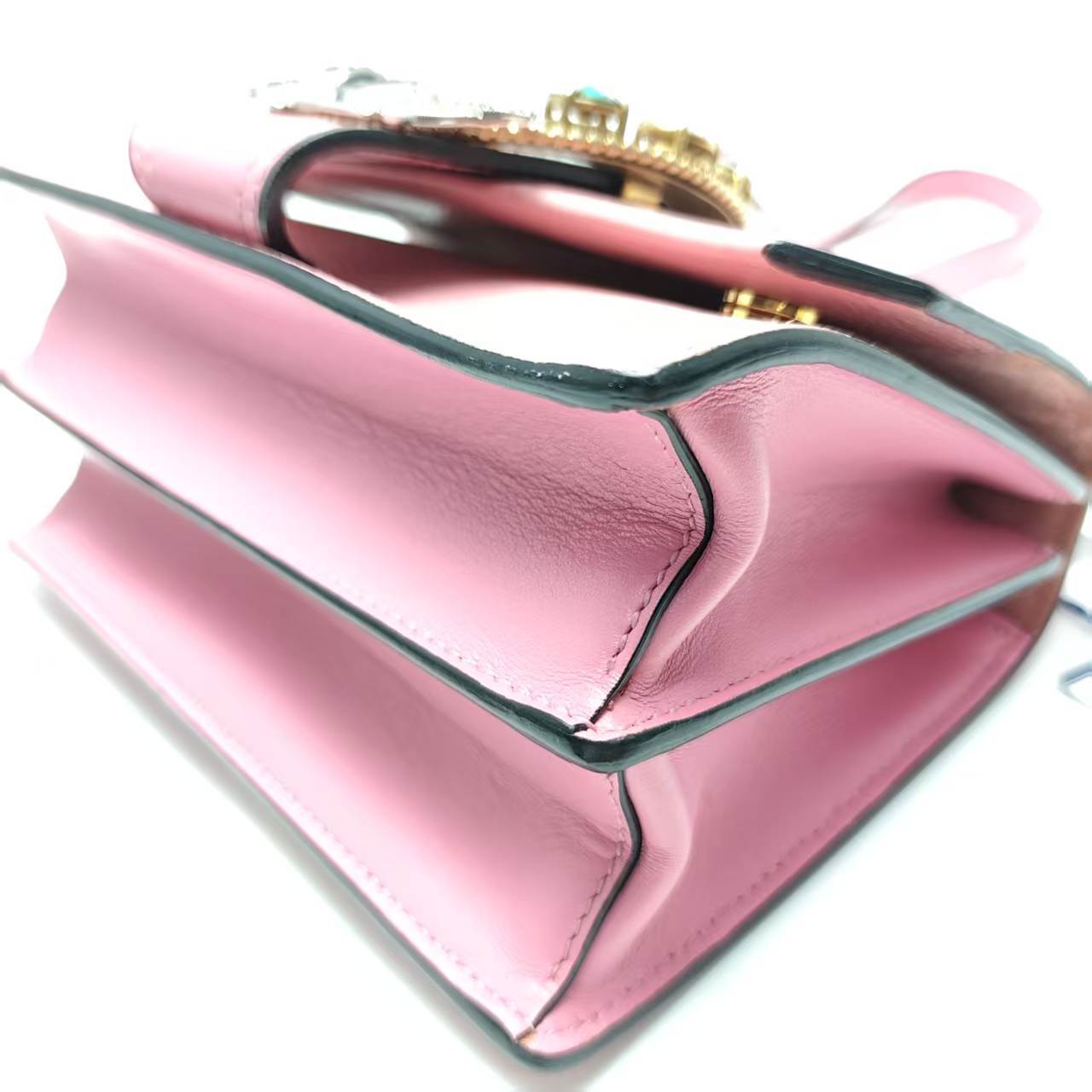 【*Shipped from: China*】Miu Miu Crystal Leather Shoulder Bag — view 6