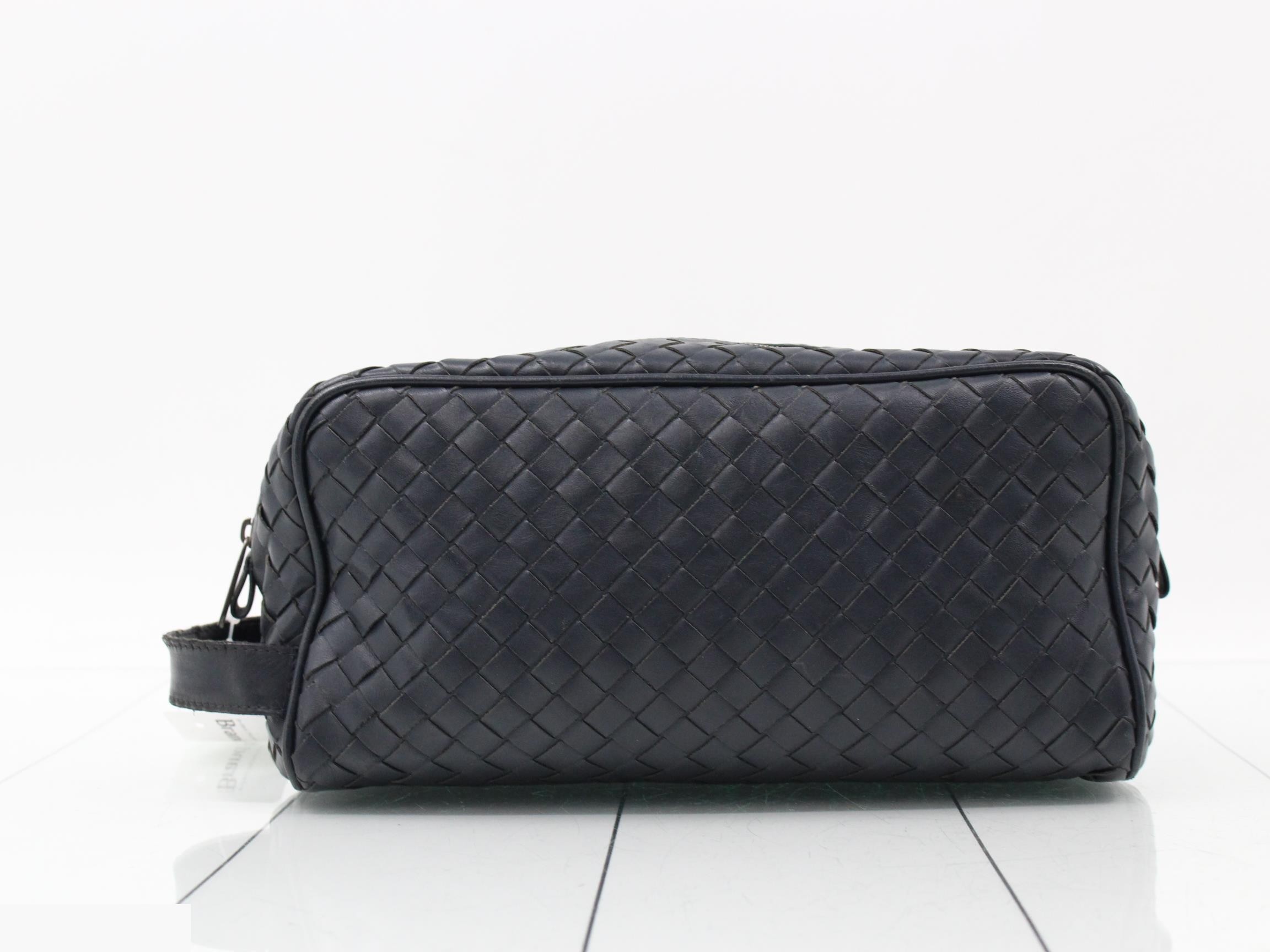 Intrecciato Leather Second Bag